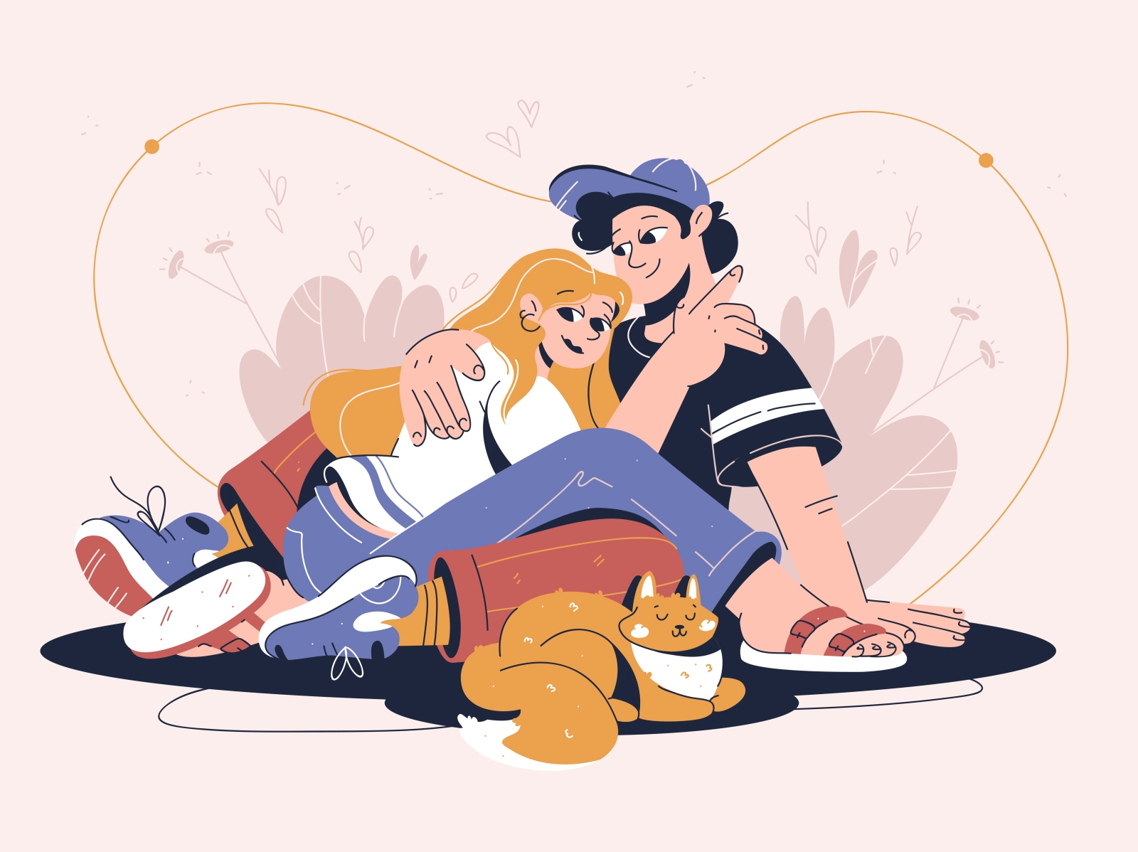 Couple in love romantic relations hug together hugs female man boy gir.webp