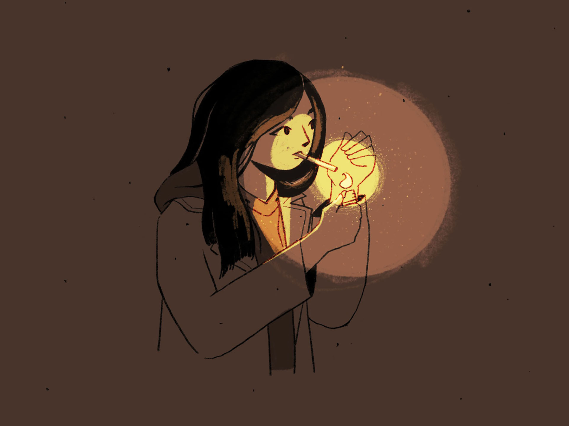 like a moth to a flame • part 24 drawing progress procreate sketch sim.jpg
