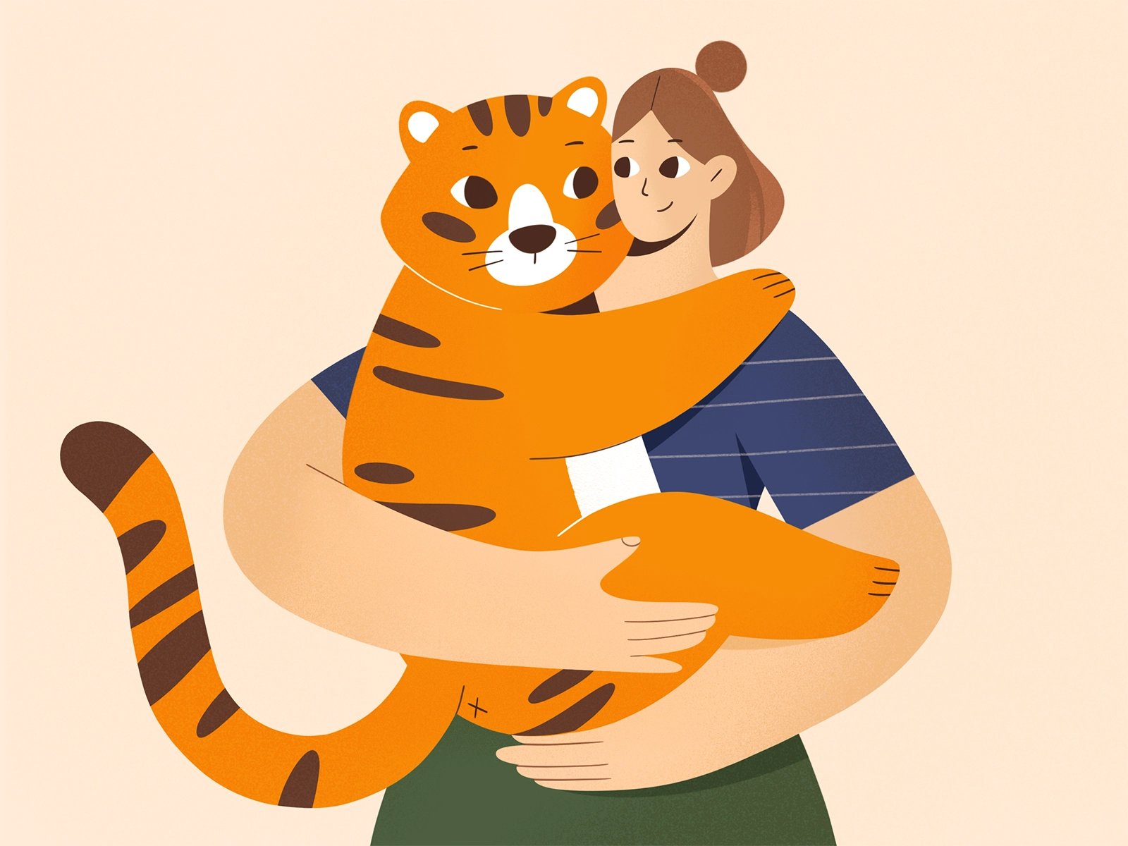 Big Baby baby procreate art animals tiger procreate design character g.webp