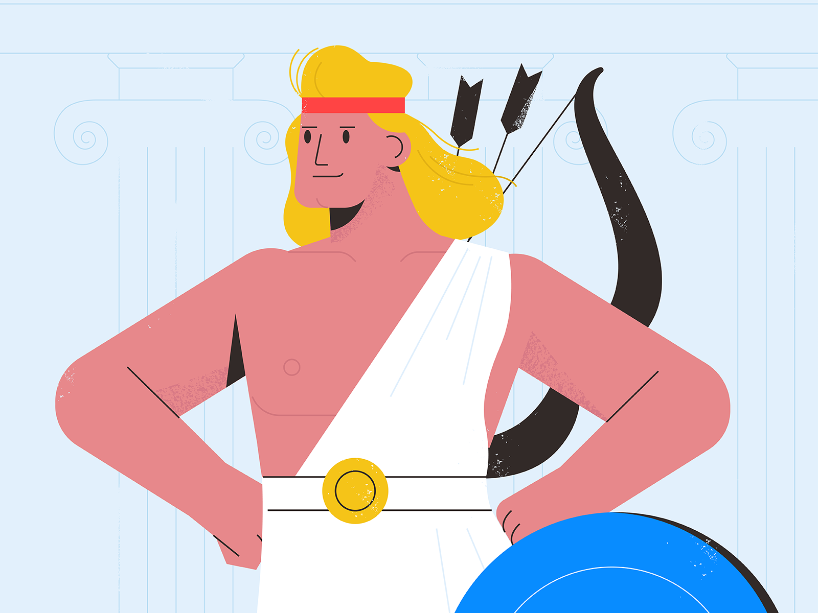 Hercules character design hero man hercules texture characters shape v.png