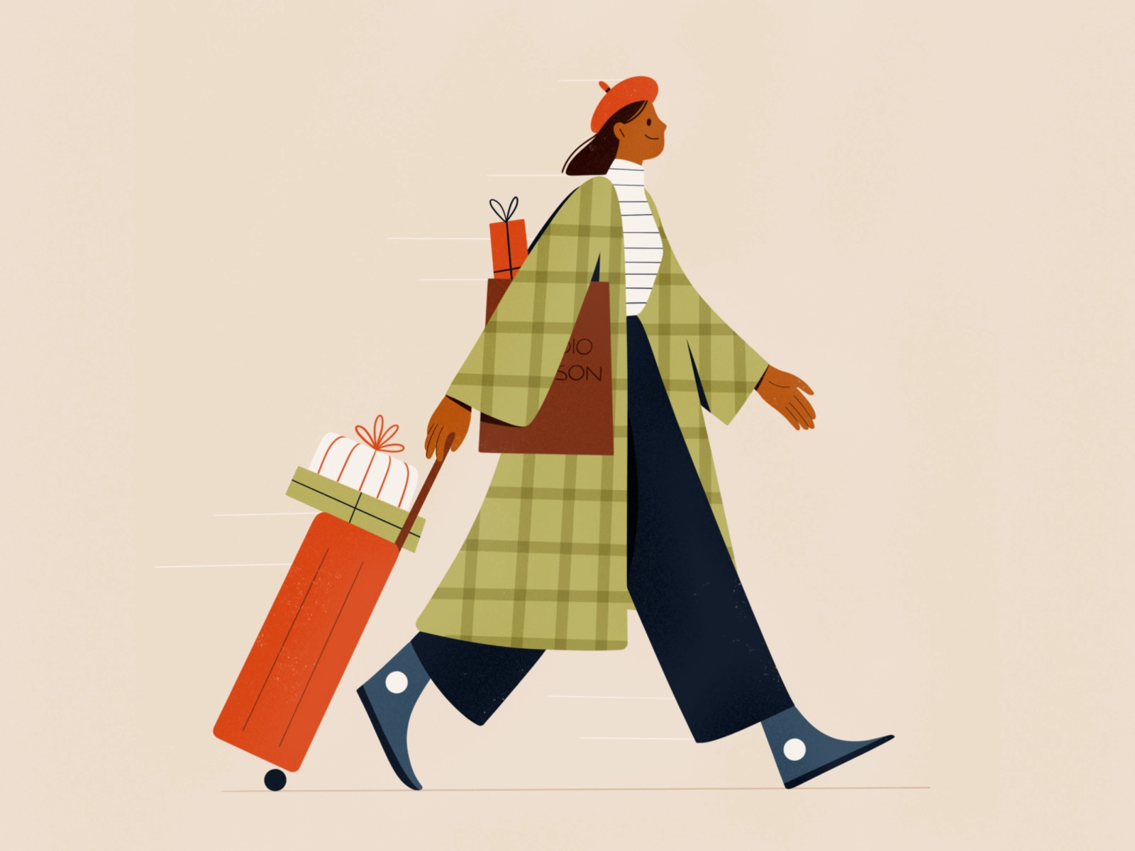 Welcome Home travelling travel home people procreate character girl ve.webp