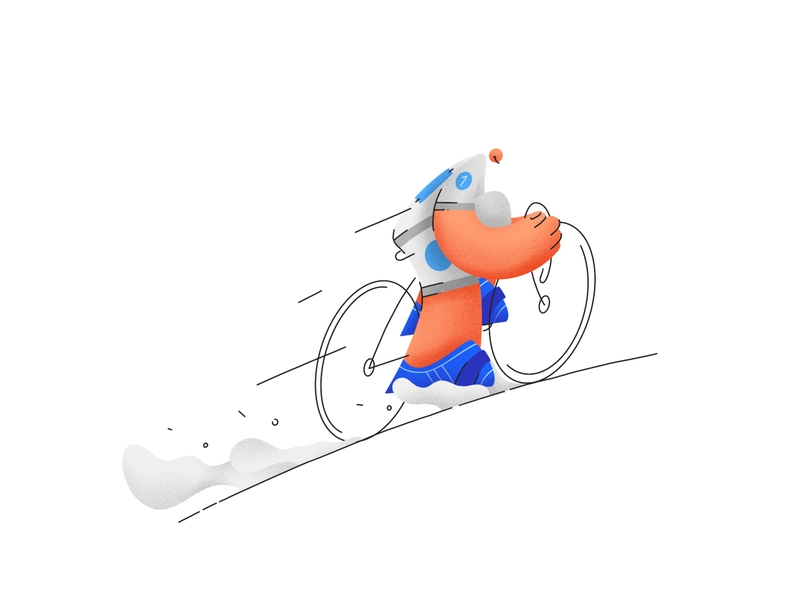 Racer racer texture design lineart illustration.webp