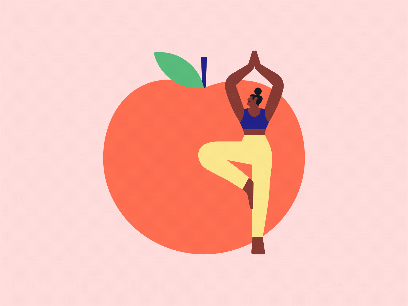 Affirm — Illustration system illotv racket ping pong heart summer girl.gif