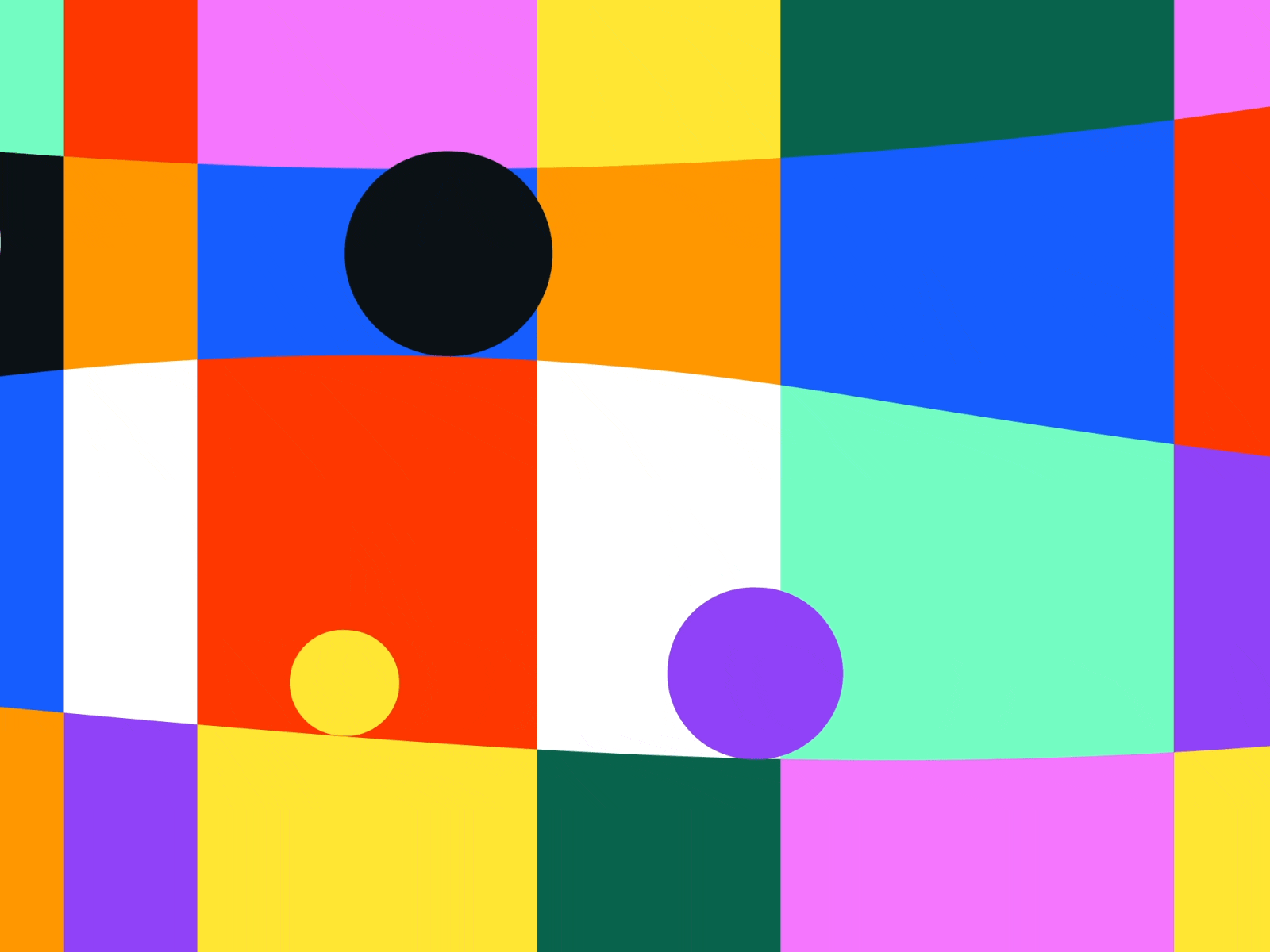 Circles rolling in colors geometric dataviz data contrast geometry cir.gif