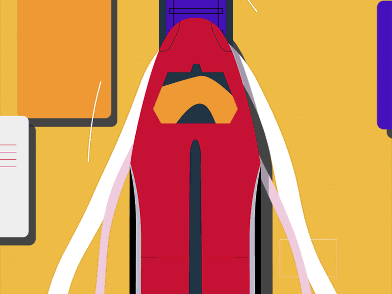 Hi-speed train italy colors trenitalia tvc illo illustration motion de.gif