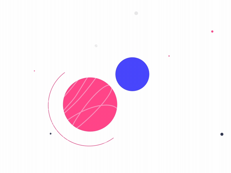 Bouncy dots dots design abstract 2d texture loop shapes motion graphic.gif