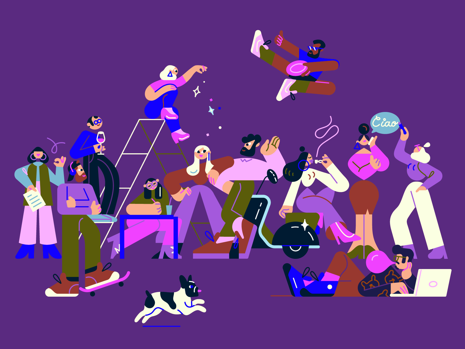 ILLO team  illotv skateboarding vectorart adobe illustrator ciao team.png