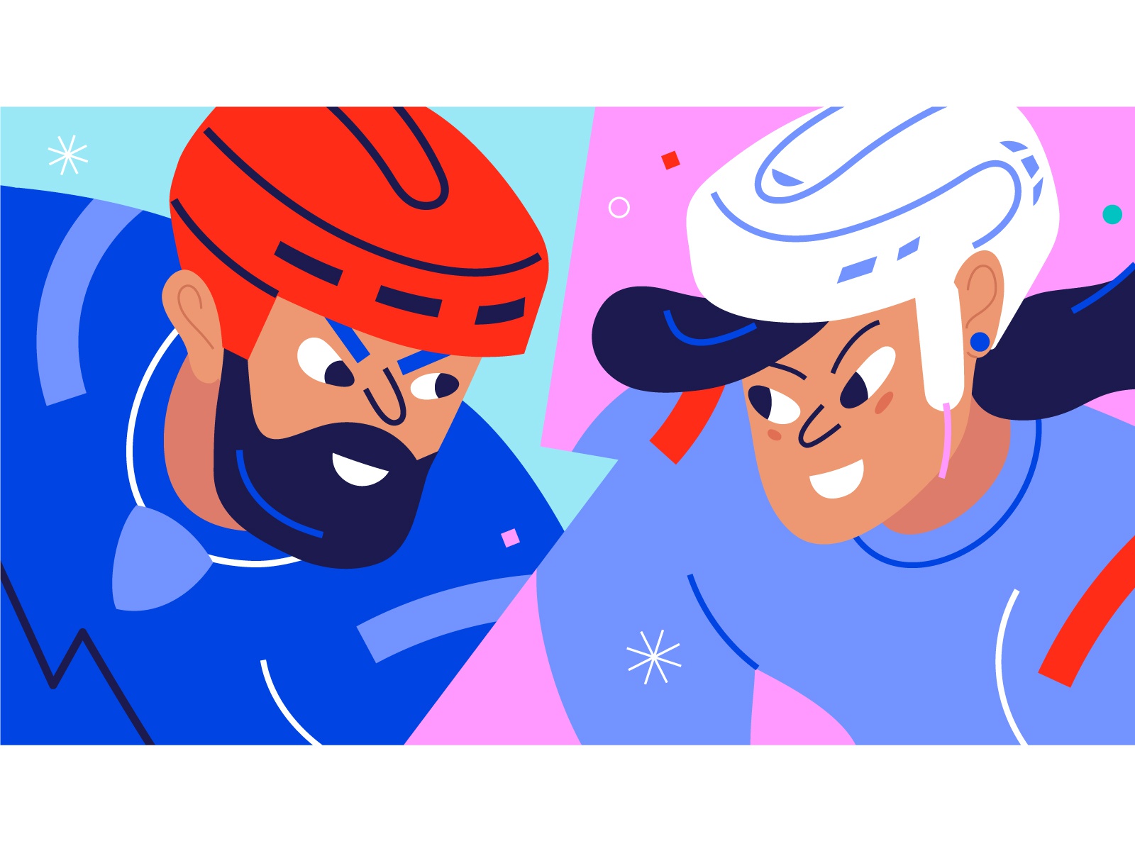 Play hard! characters winter game winter characterdesign female hockey.jpg