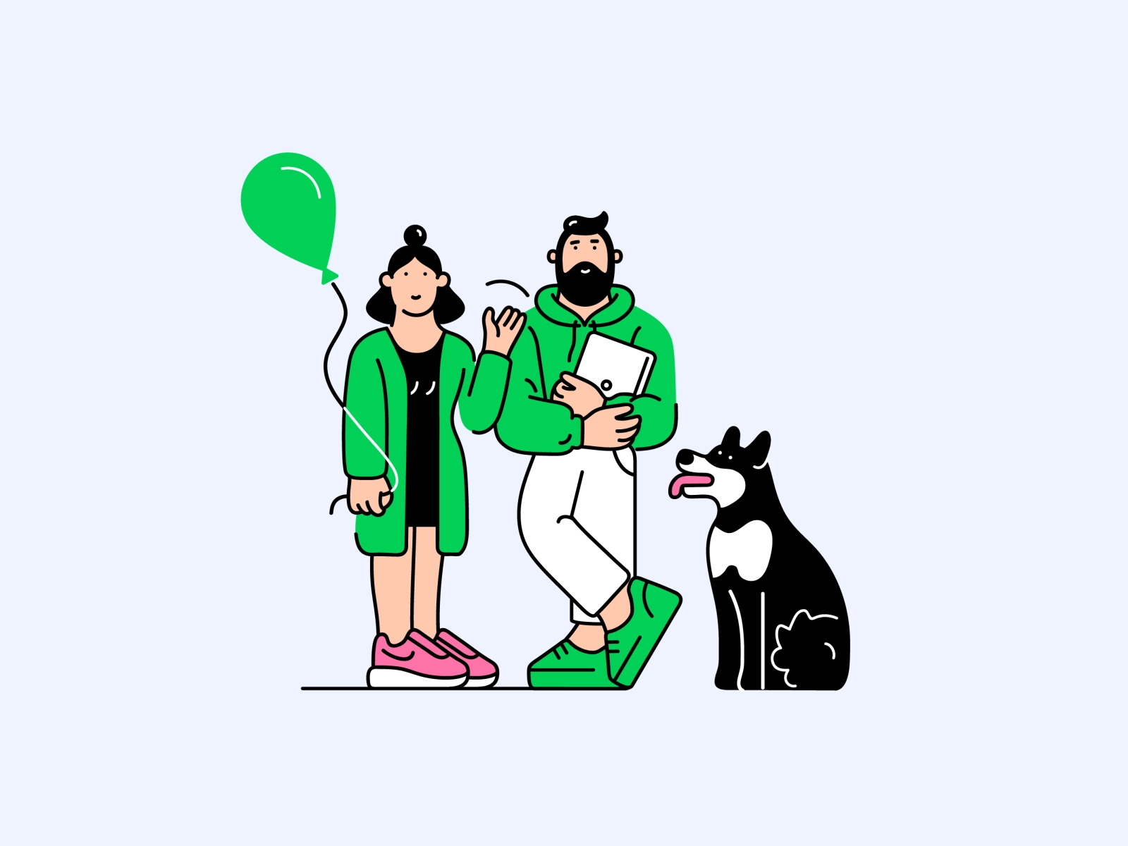 Welcome welcome itillustration dog characterdesign design character il.webp