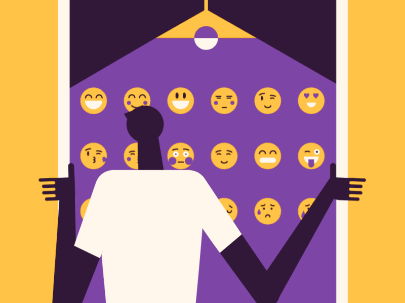 WHICH EMOTION FITS ME BEST fausto montanari illustration minimal smile.gif