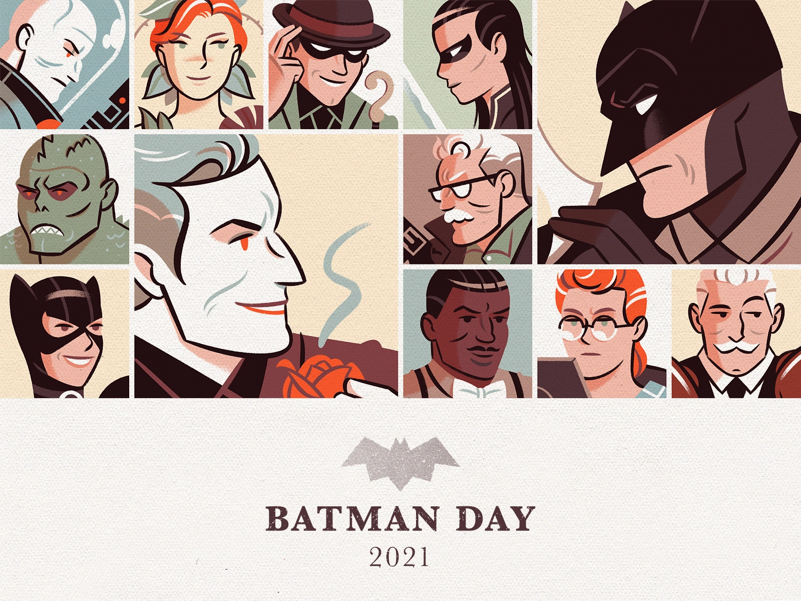 Batman Day 2021 A cartoon fanart joker comic book batman day batman de.webp