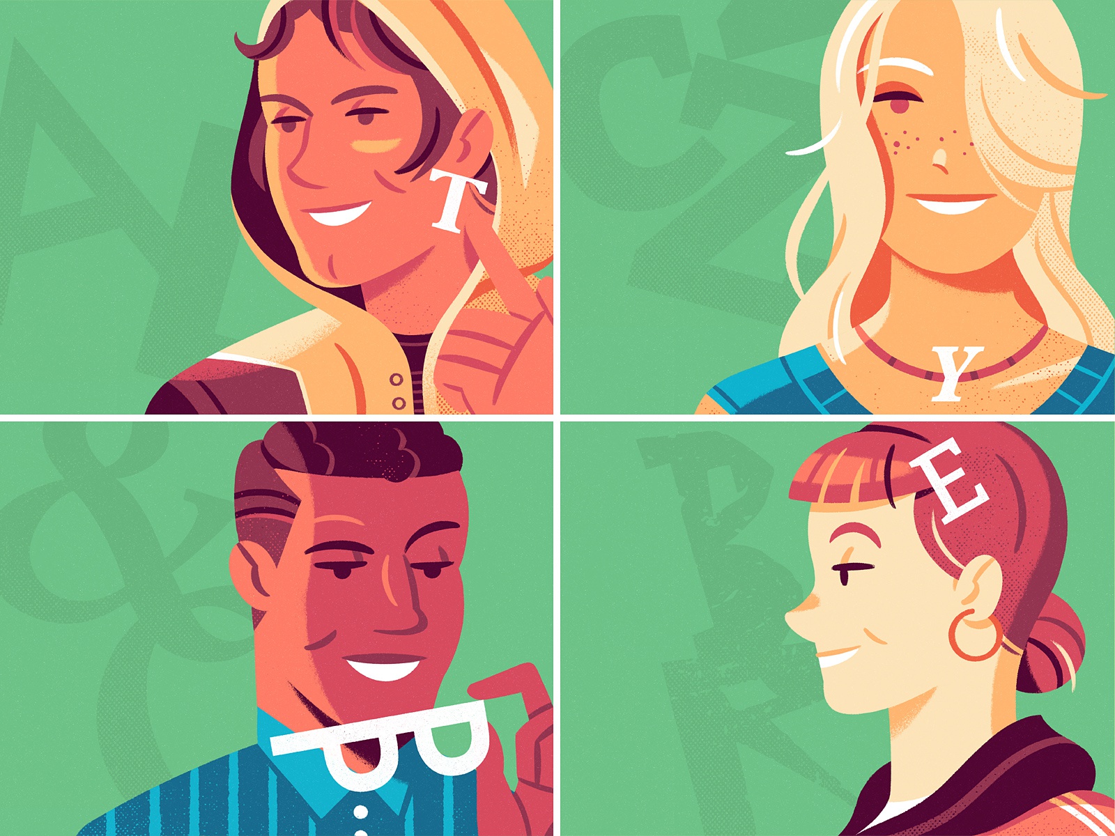 Typography  illustration Skillshare class illustration.jpg