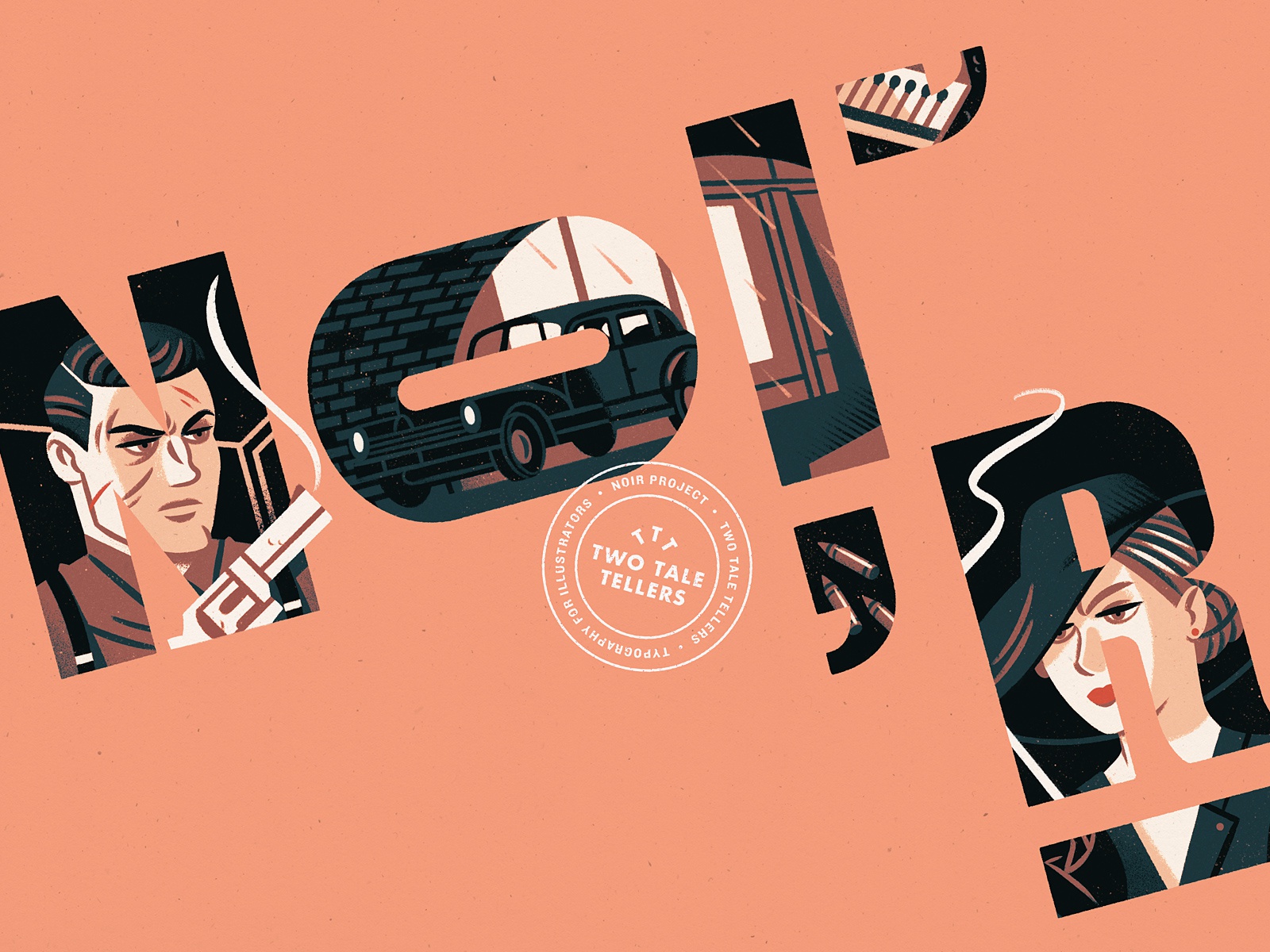 Noir! v2 gun typography noir character illustration.jpg