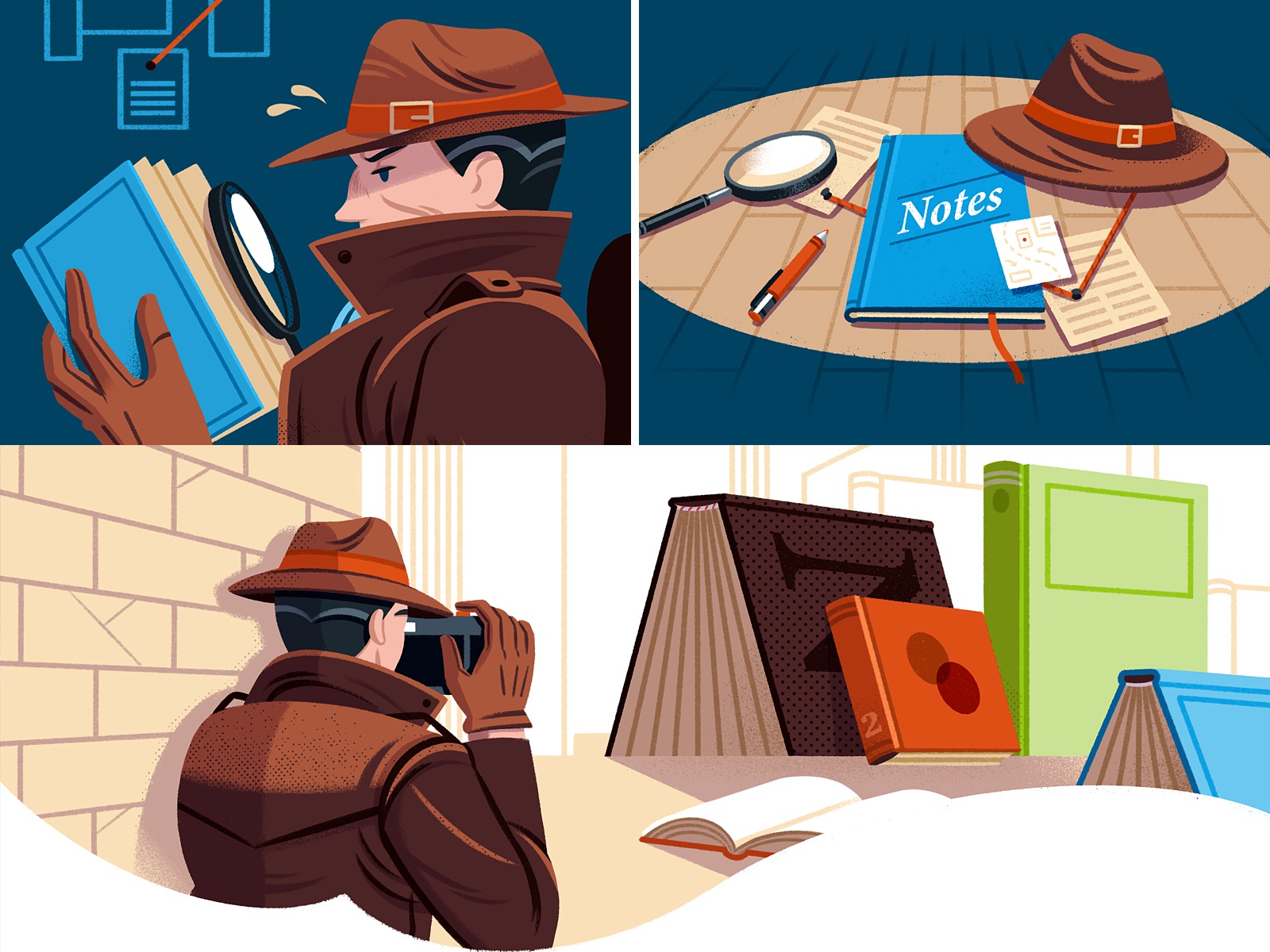 Market Research for Authors Checklist reedsy detective editorial illus.jpg