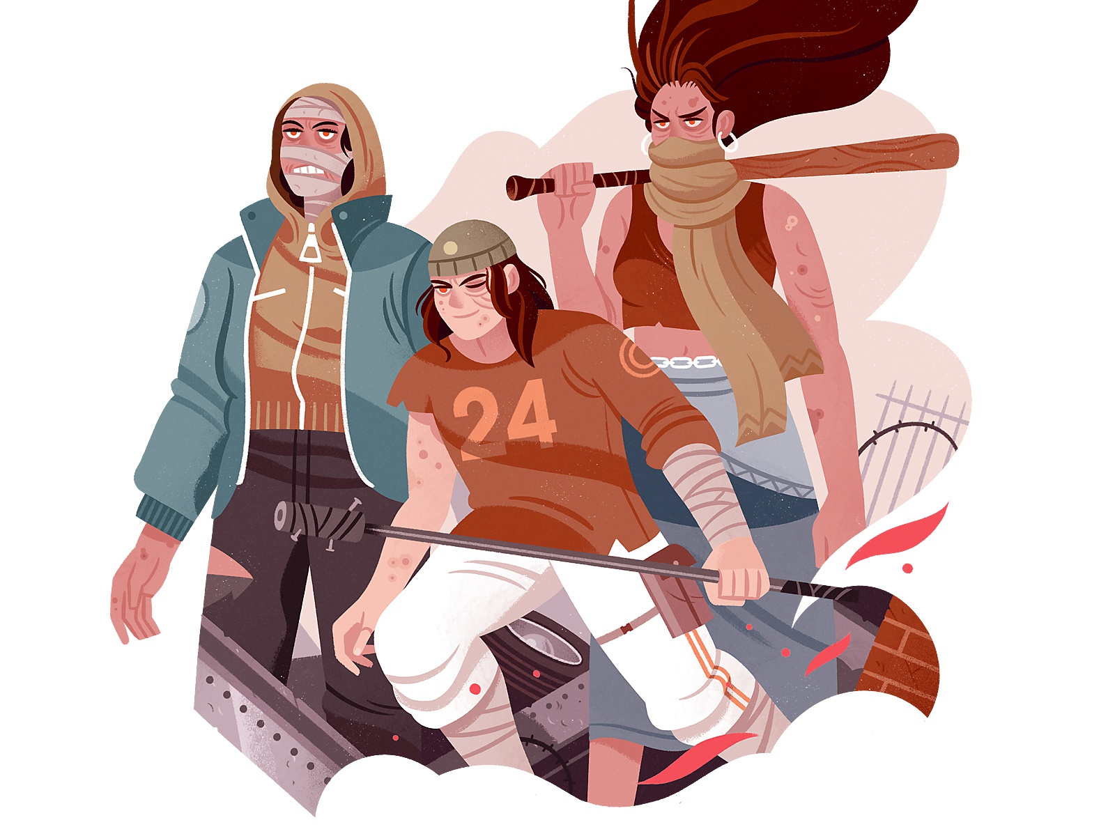 Draculas Trail of Blood character design game art editorial illustrati.jpg