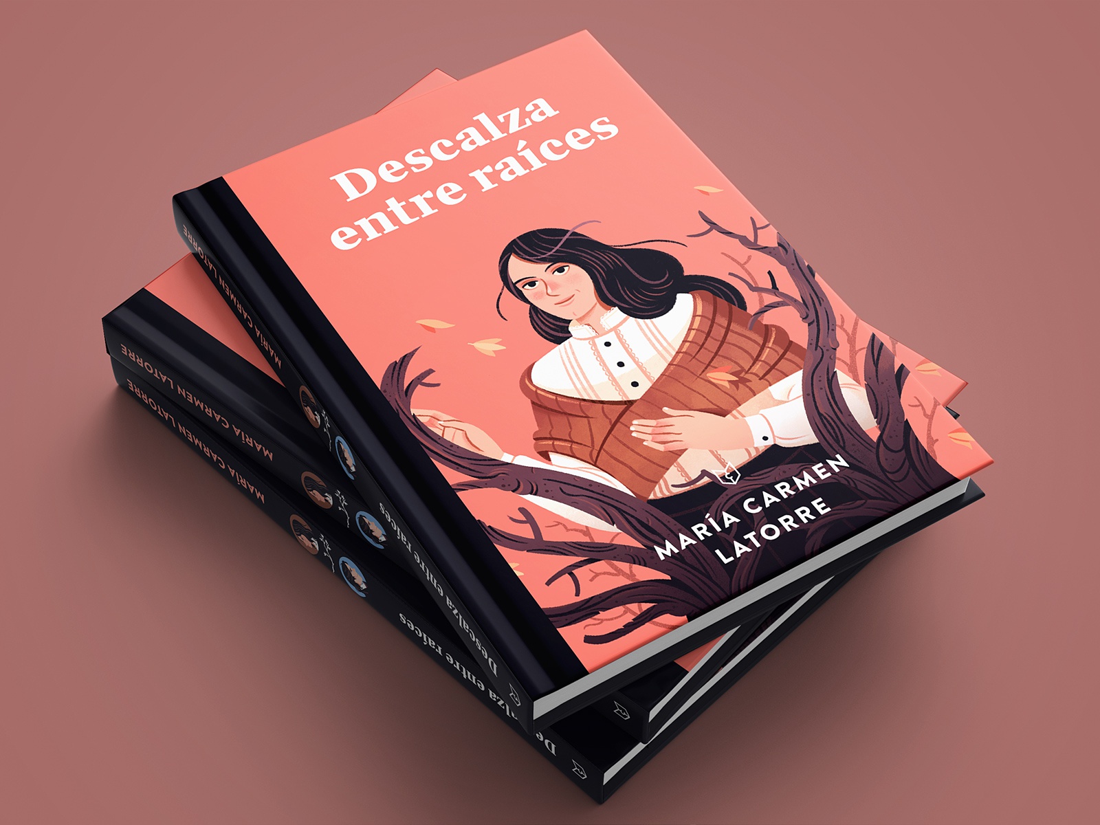 Descalza entre raíces book cover book editorial romance cover literatu.jpg