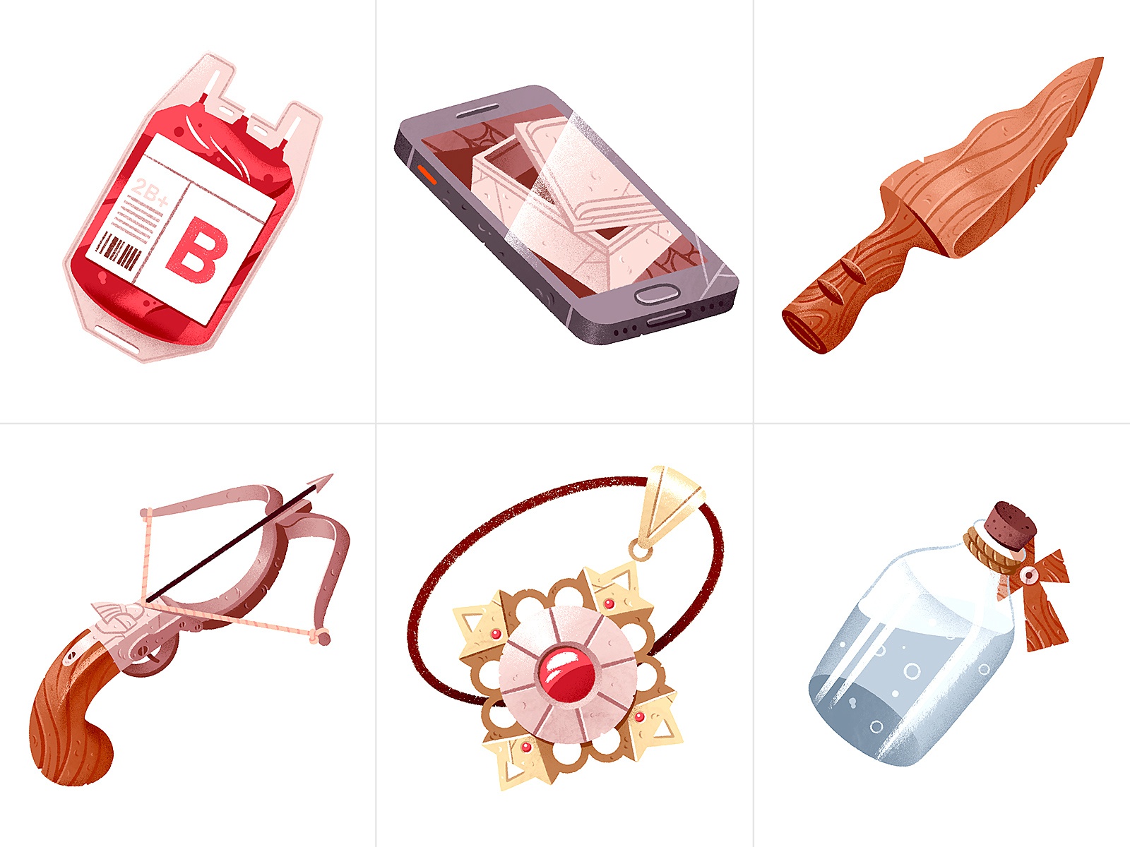 Inventory objects game art illustration iconography objects inventory.jpg