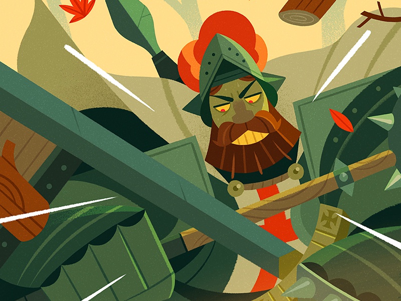 St. Jordi! design ipadpro knight character procreate illustration.jpg