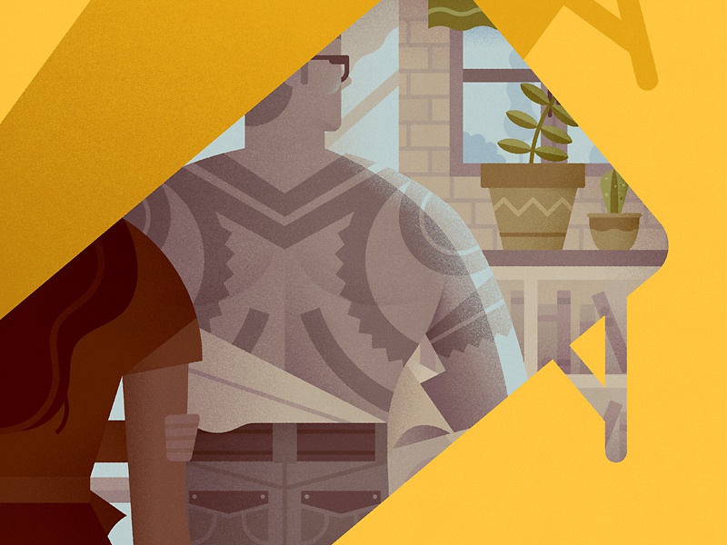Portfolio update cover coverillustration coverdesign tattoo man vector.jpg