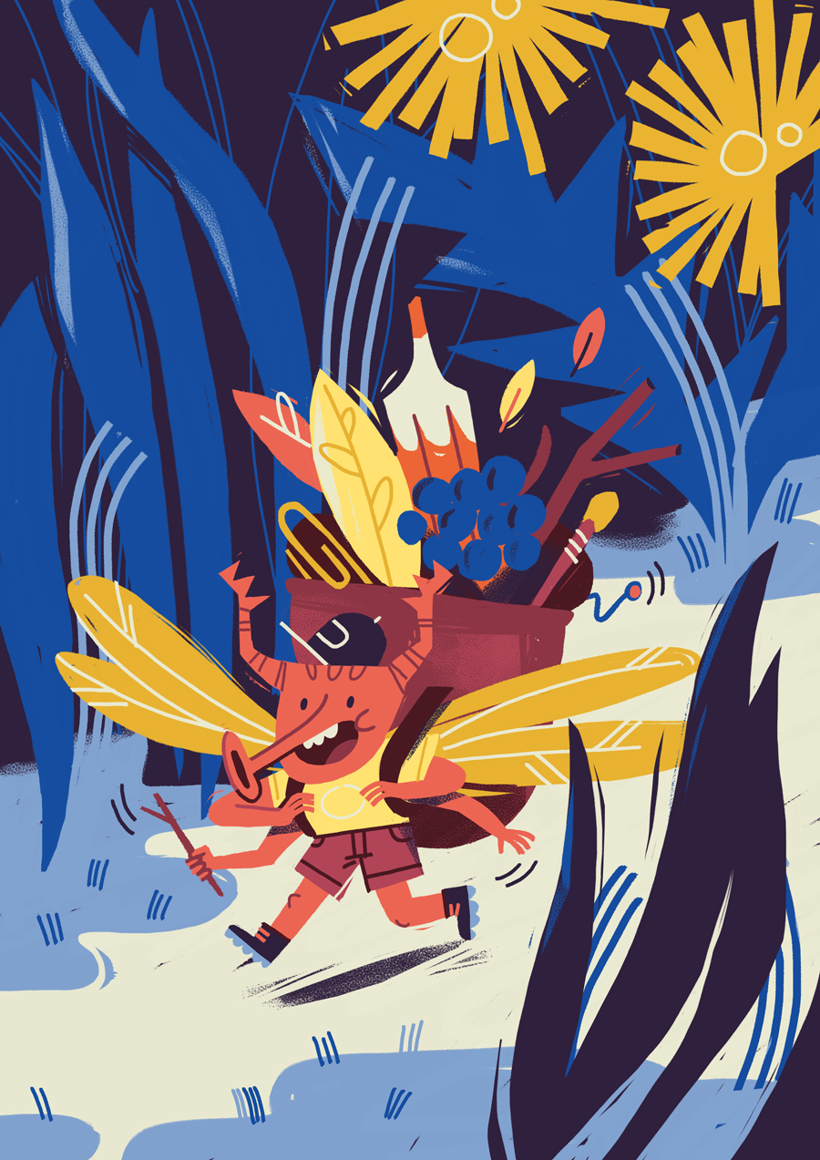 childrens book illustration bugs explore ILLUSTRATION  Nature animals.jpg