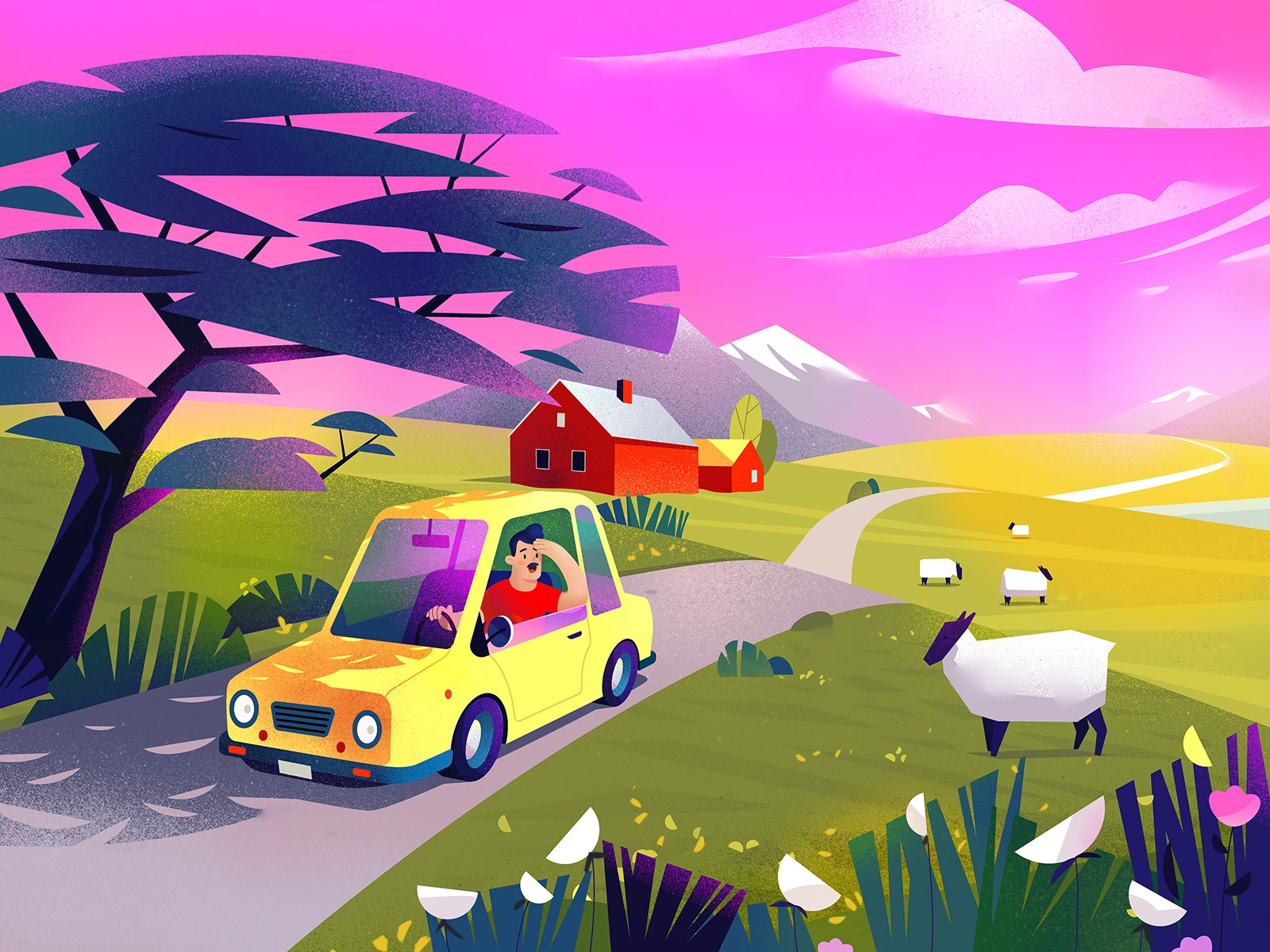 journey vector illustration vector art vectors video traveling motion.webp