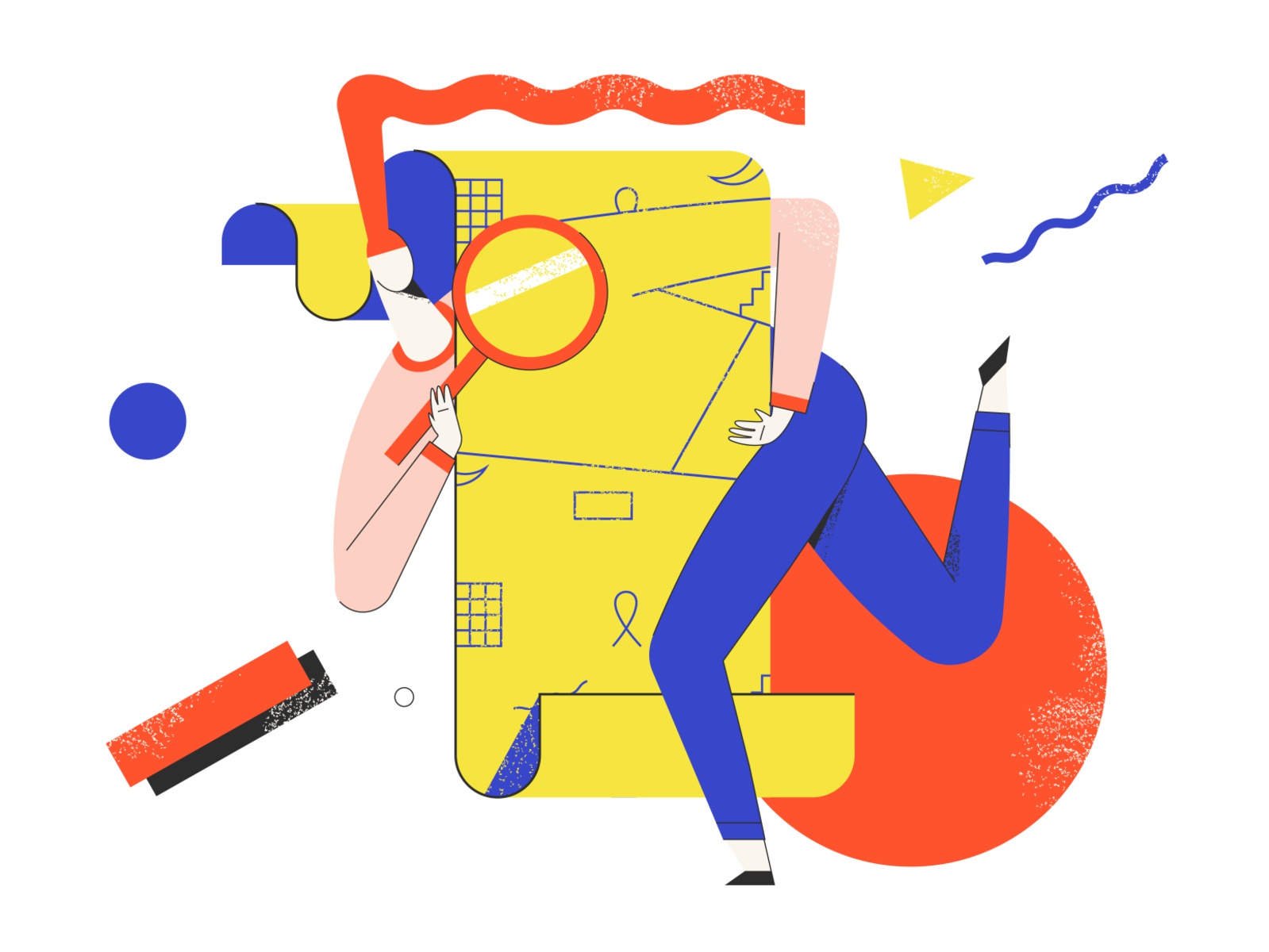 List is empty application book art branding ui article design flat vec.jpg