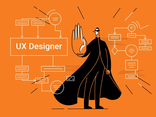 UX Designer branding neo matrix uxdesigner ux article design flat vect.webp