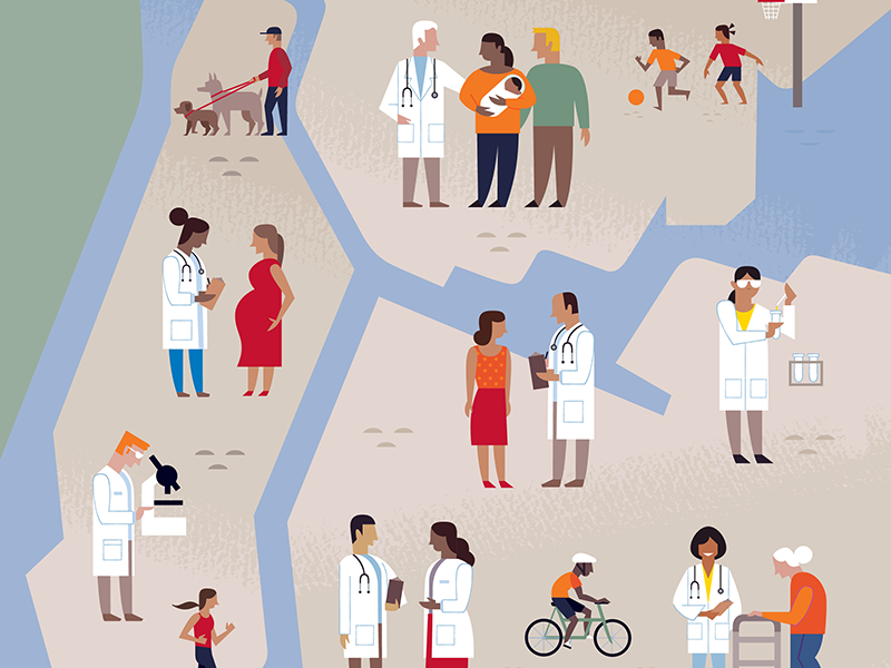 Collaboration and Community Map icon design icon community medical ill.png