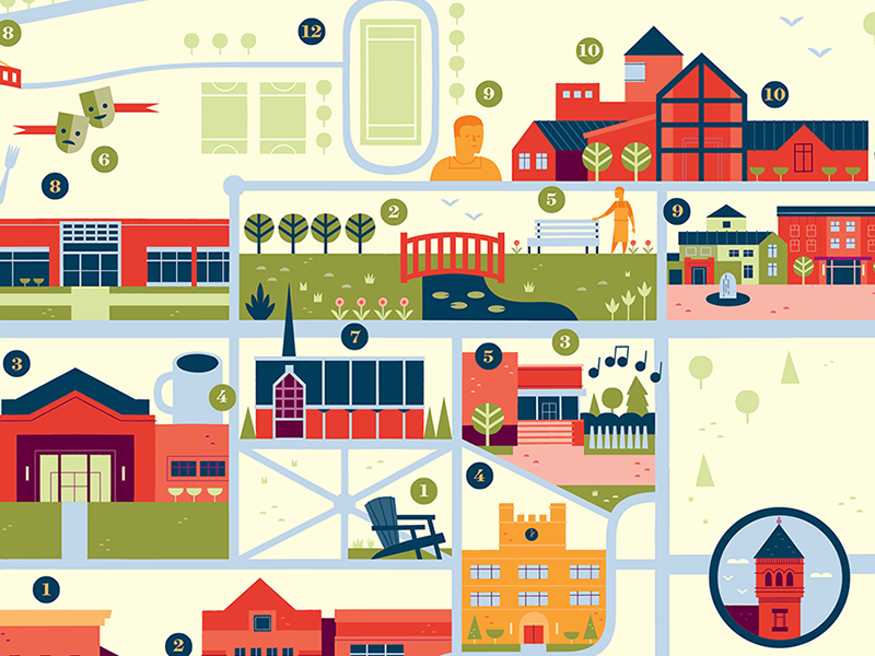 Lebanon Valley College Map icon design icon design infographics graphi.webp