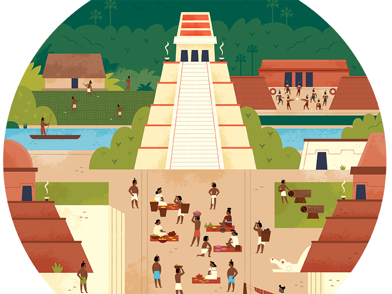 Mayan city central america exploration travel design pyramid mexico me.webp