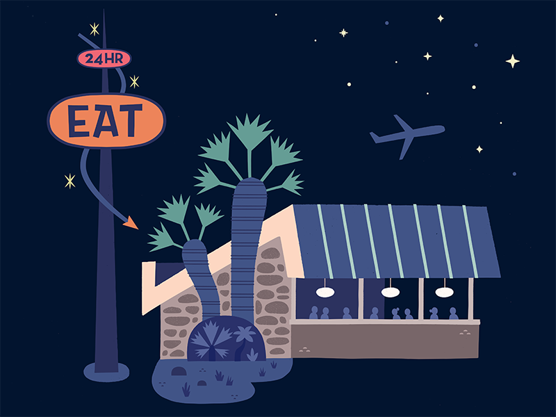 Googie Diner midcentury style midcentury travel illustration travel de.png