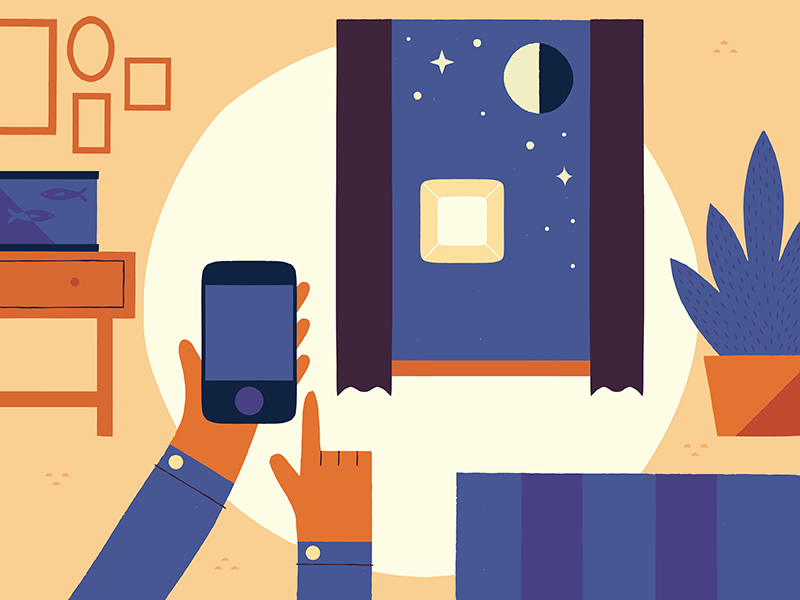 Touch Screen Activation infographics editorial illustration design ill.png