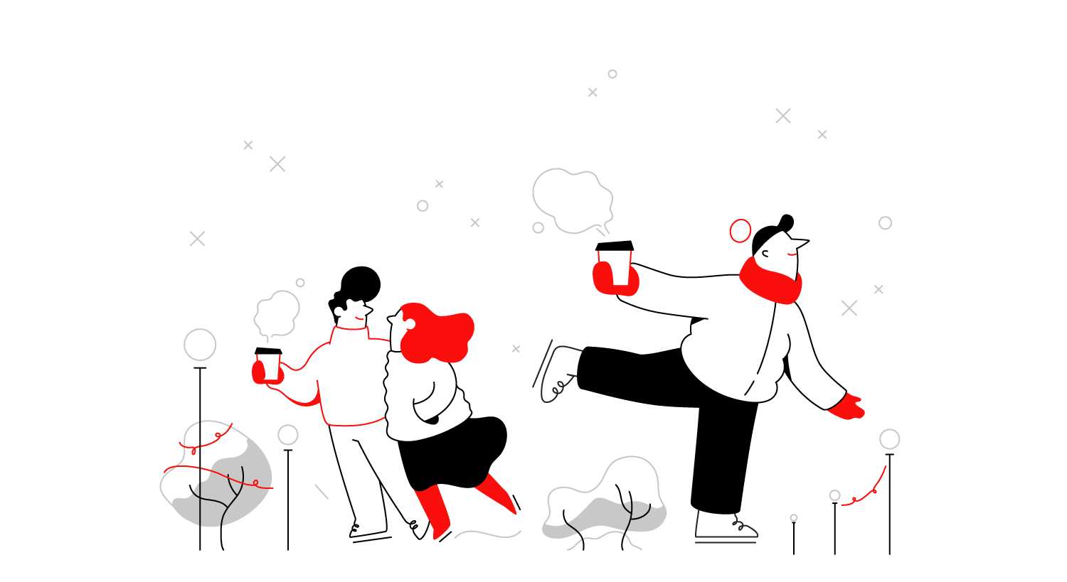 bushe uniqlo Coffee cups new year Christmas holydays winter lineart mi (3).png