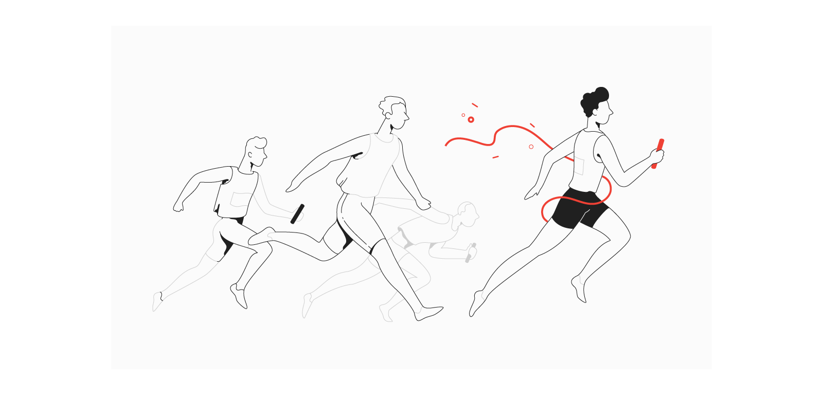 lineart minimalistic Work  vocation hollidays team comics (2).png