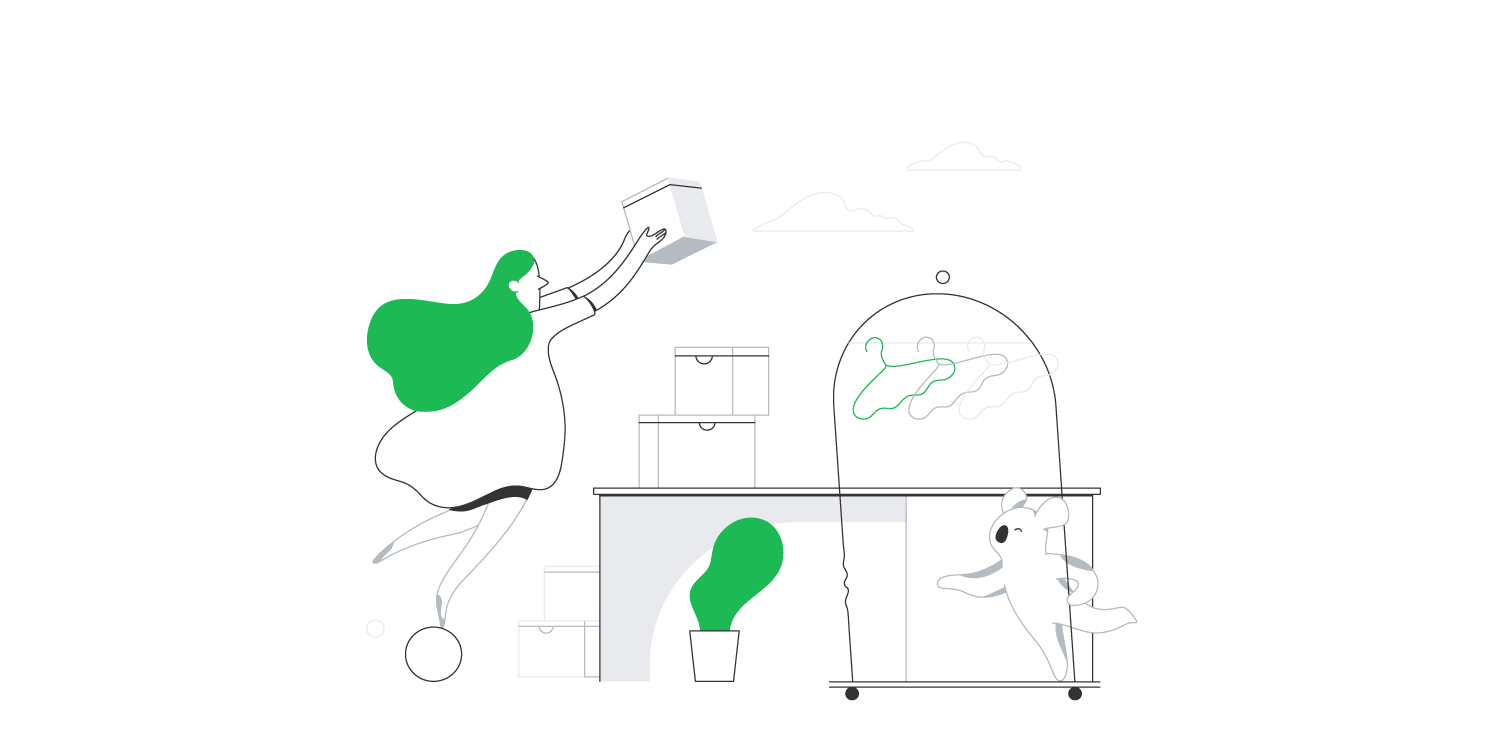 online store shop Shopping Platform constructor lineart minimalistic s.png