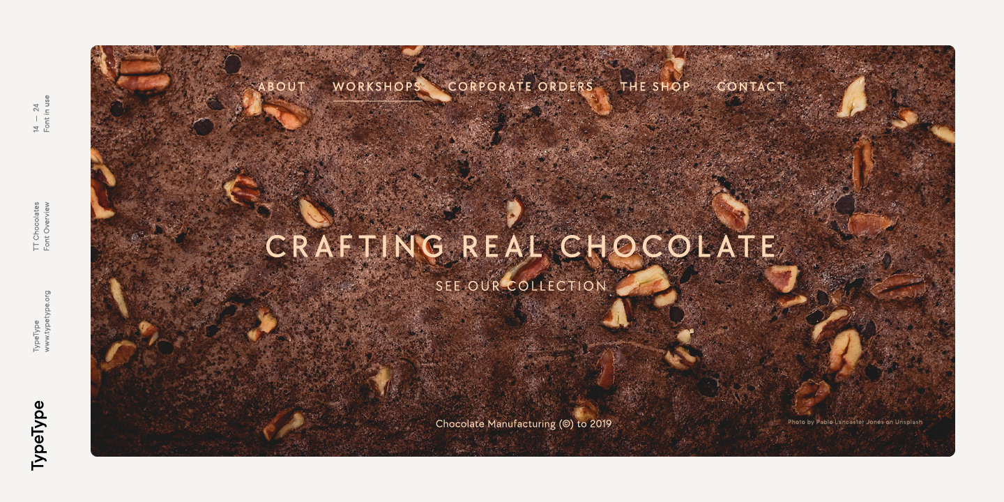 TT Chocolates chocolates sans serif sans Typeface typetype geometric sans