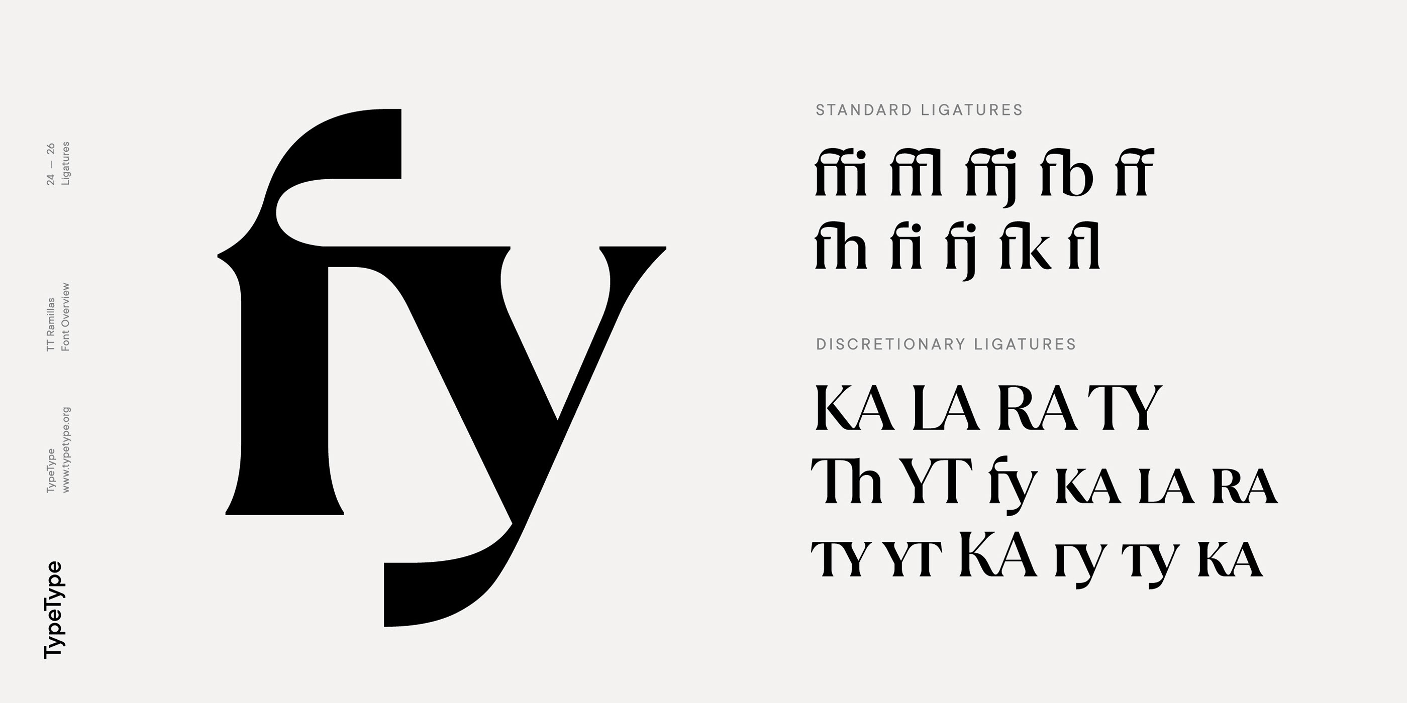 Cyrillic decorative High Contrast Ligatures outline serif small capitals transitional serif true italics variable