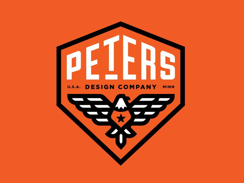 Peters Design Co Eagle Badge Revised