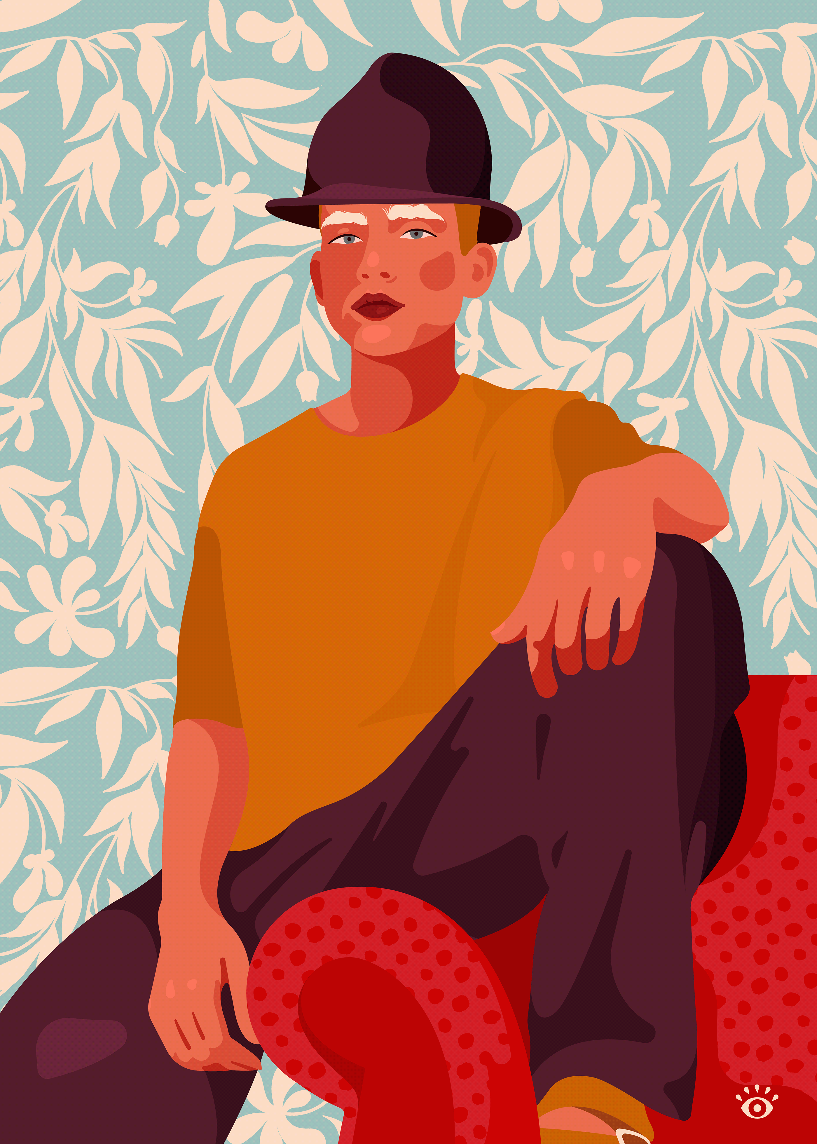 adobe illustrator colorful men people portrait streetwear vector woman