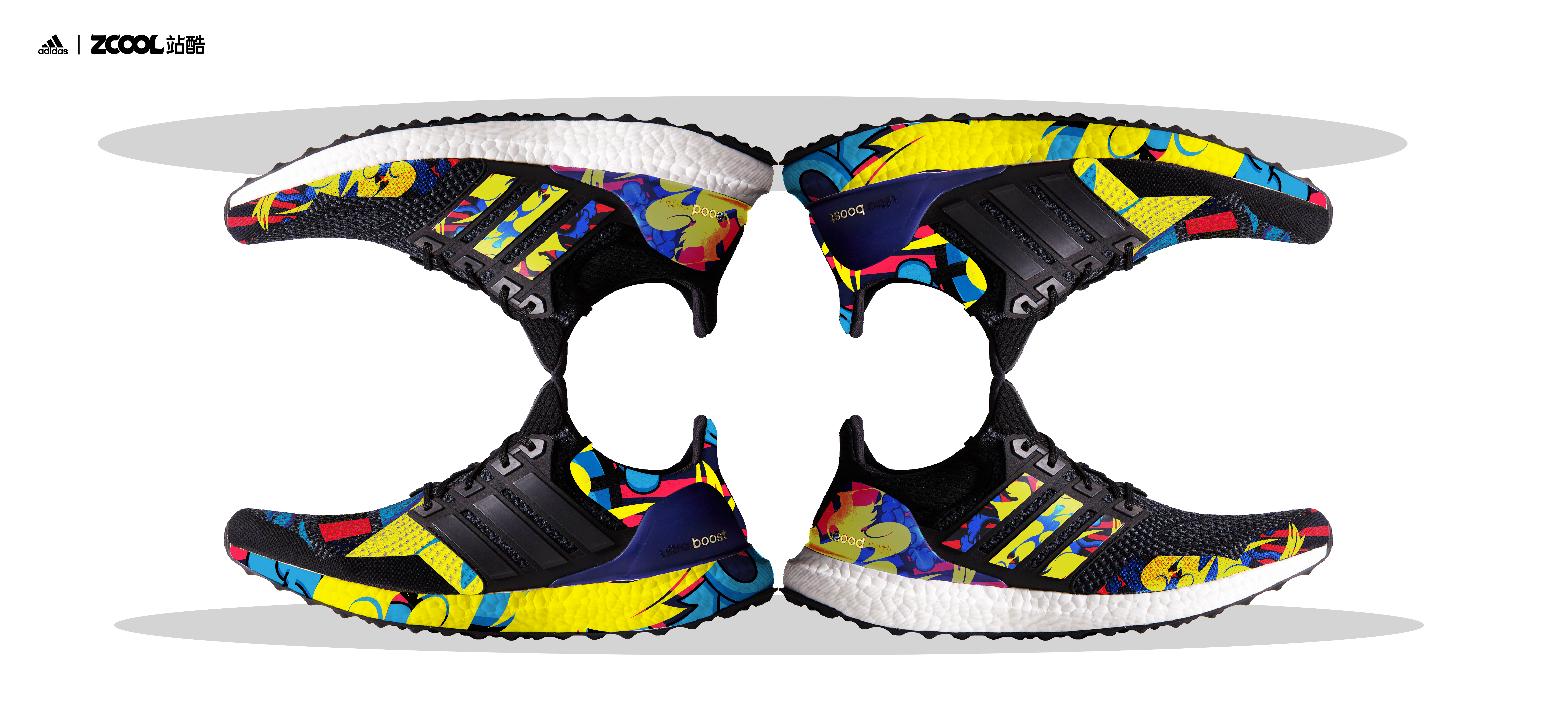 谐音梗#adidas#zcool站酷