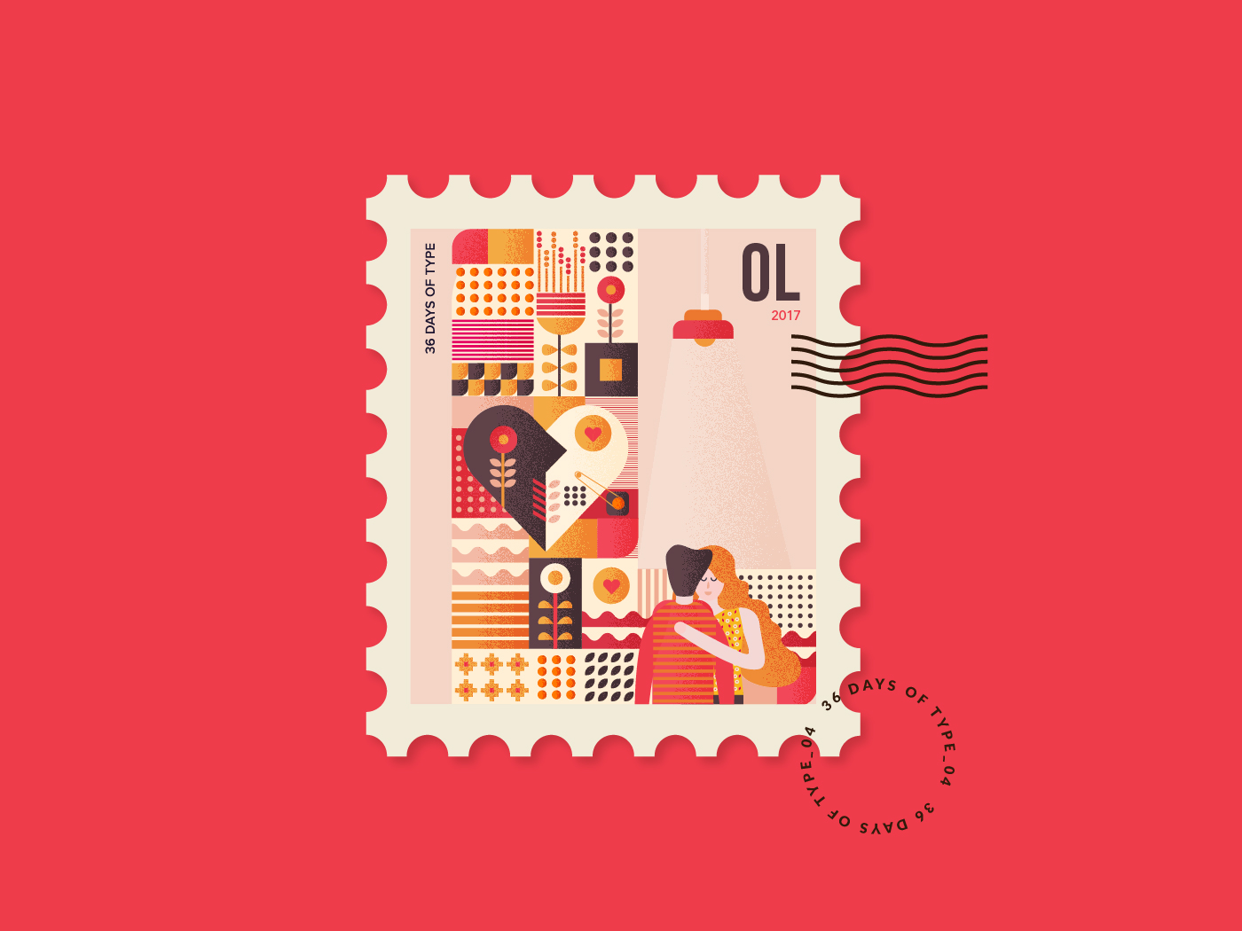 36daysoftype type alphabtets city Radio floral Space  India PUNE