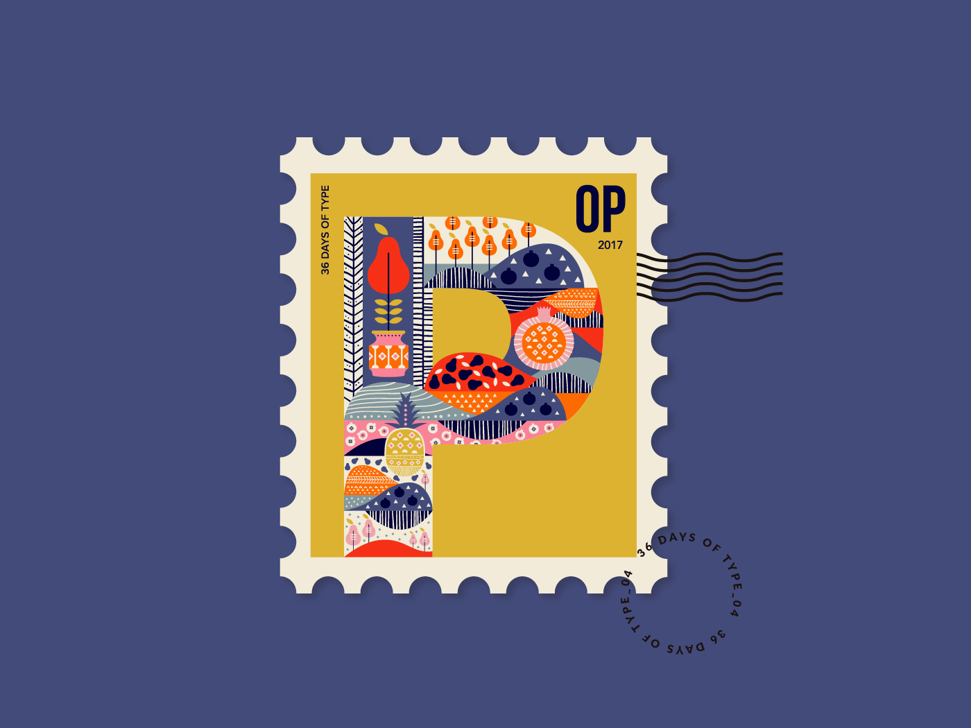 36daysoftype type alphabtets city Radio floral Space  India PUNE