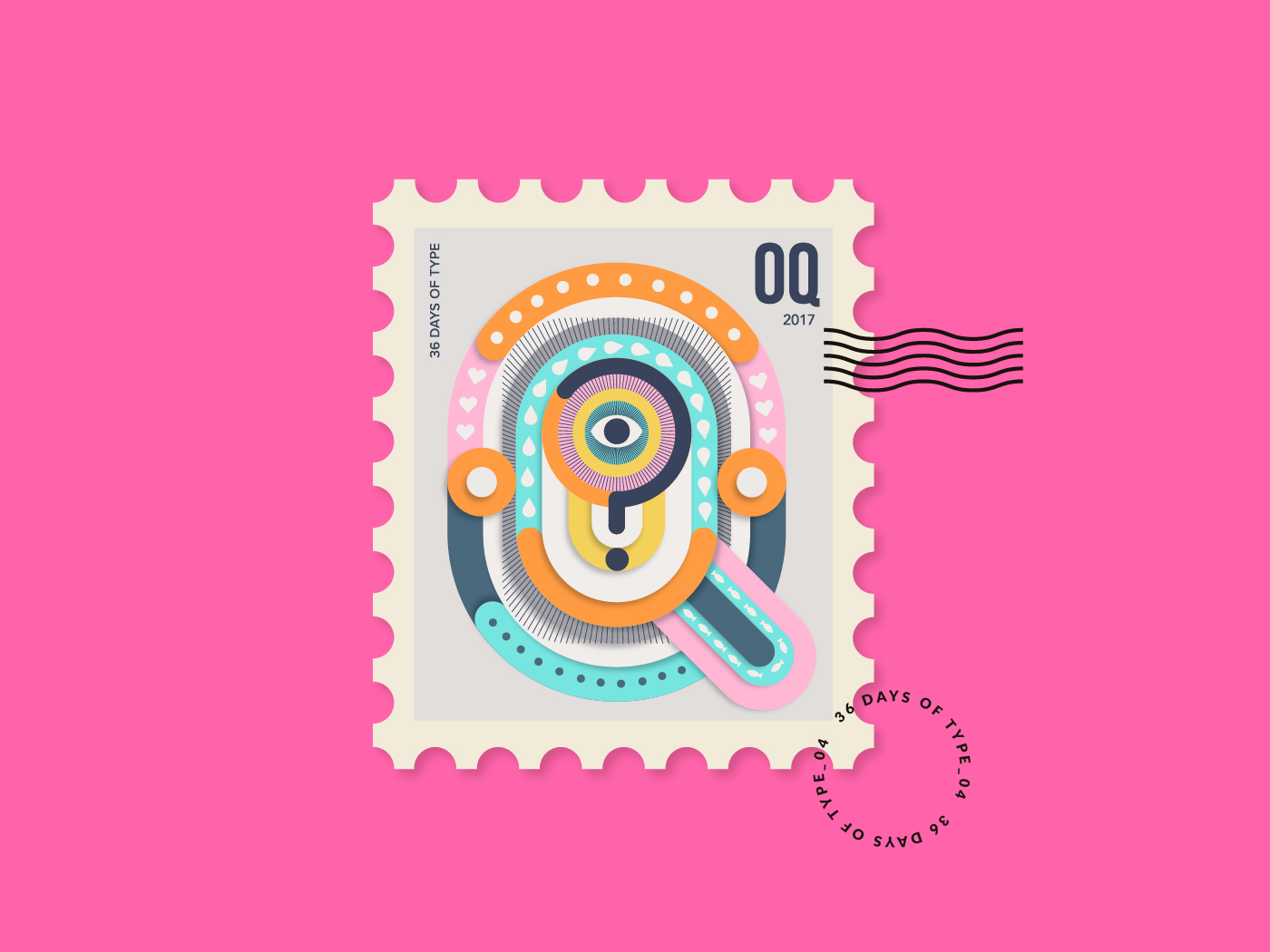 36daysoftype type alphabtets city Radio floral Space  India PUNE