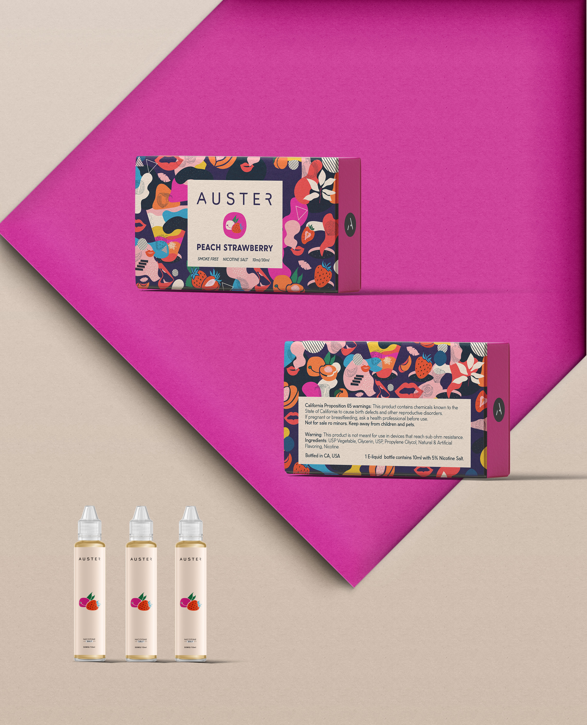 Vape e-liquids flavor culture e-ciggarette Fruit auster salts