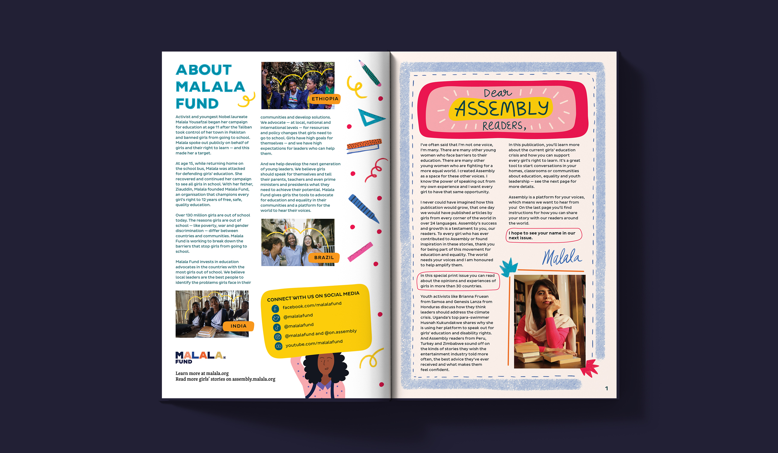 Education Girl Power assembly bookcover Bookdesign editorial feminist ILLUSTRATION  India malala