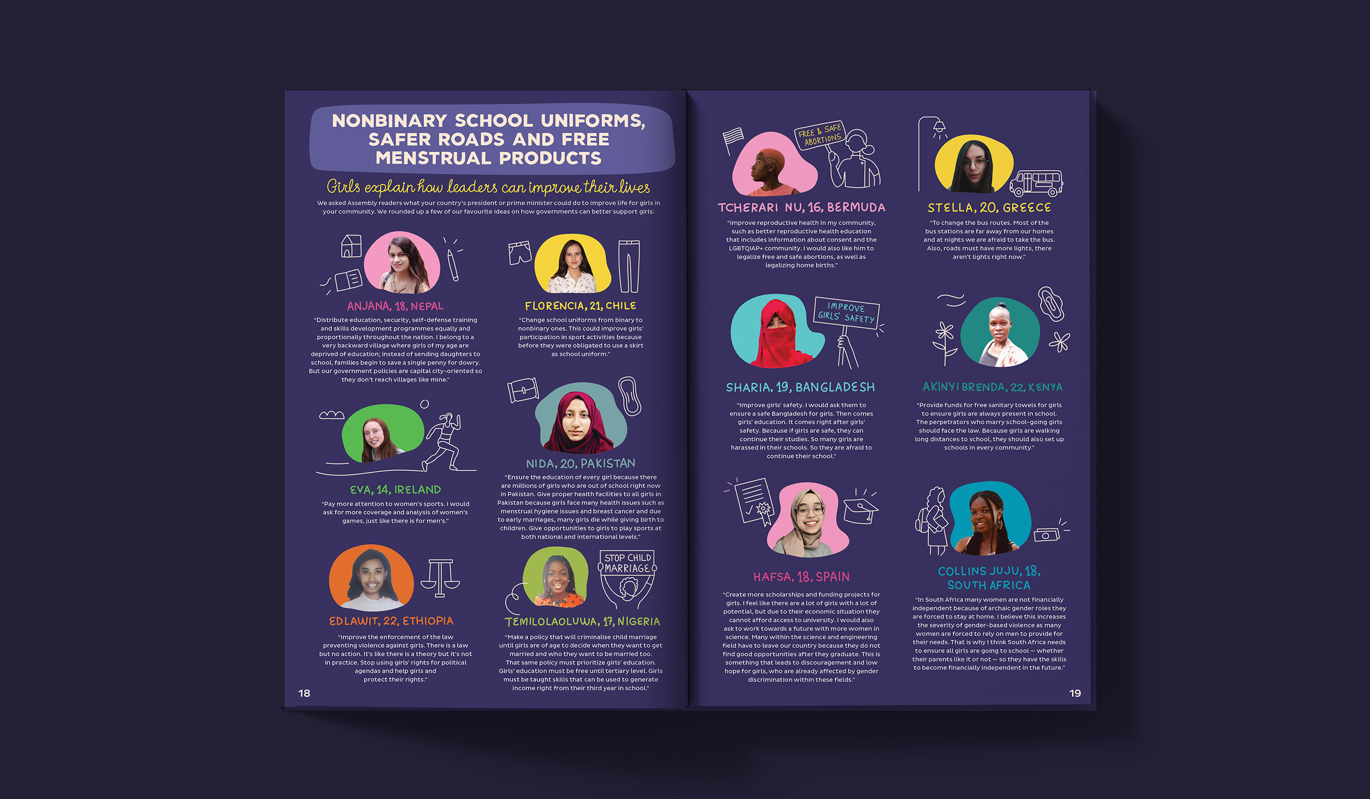 Education Girl Power assembly bookcover Bookdesign editorial feminist ILLUSTRATION  India malala