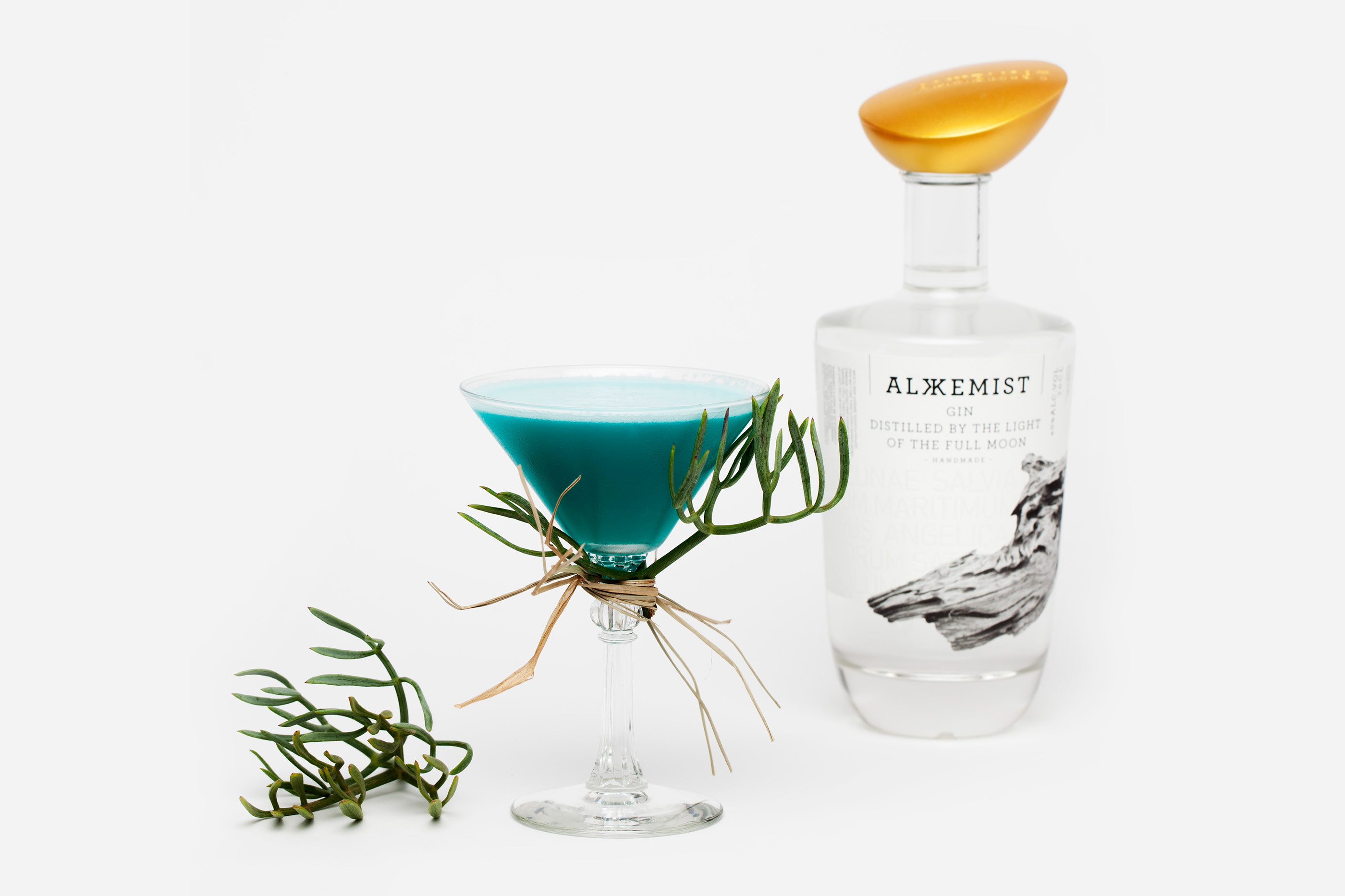 Alkkemist SeriesNemo gin luxury exclusive product bottle design barcelona