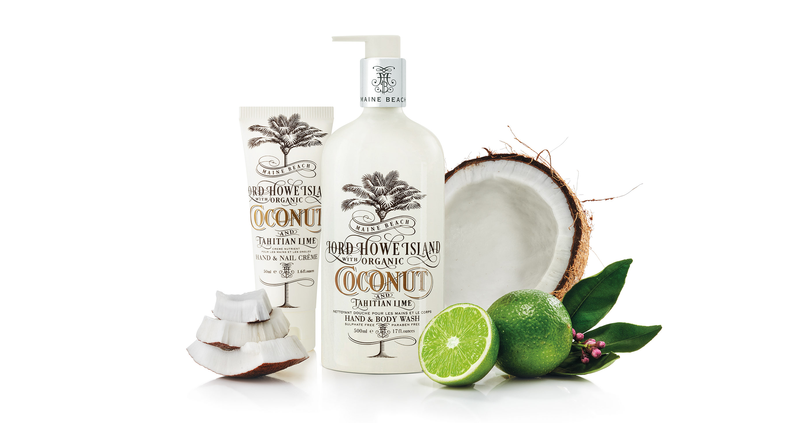 Packaging Body care premium Coconut branding  premium body care maine beach Australia Harcus harcus design