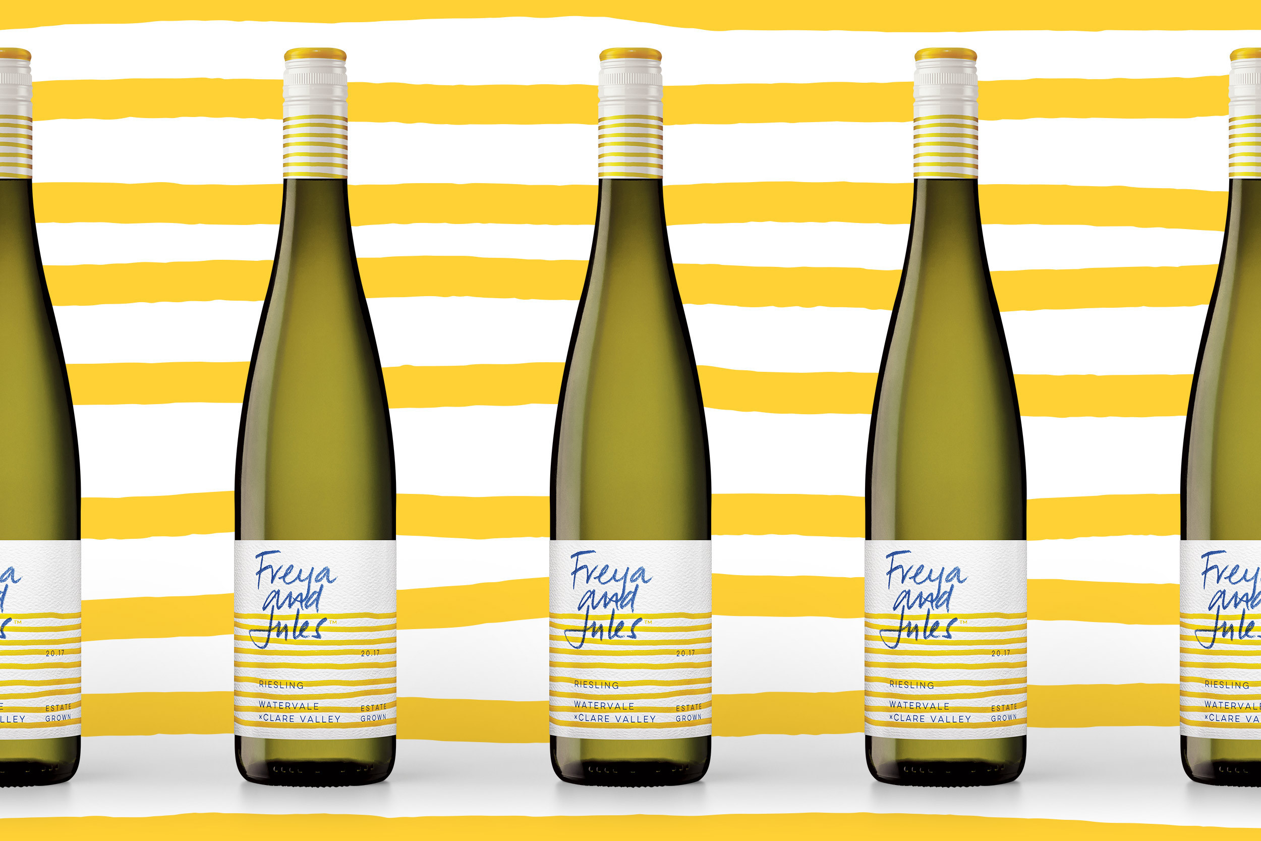 freya and jules wine label wine australian wine Packaging Label Reisling harcus design Harcus