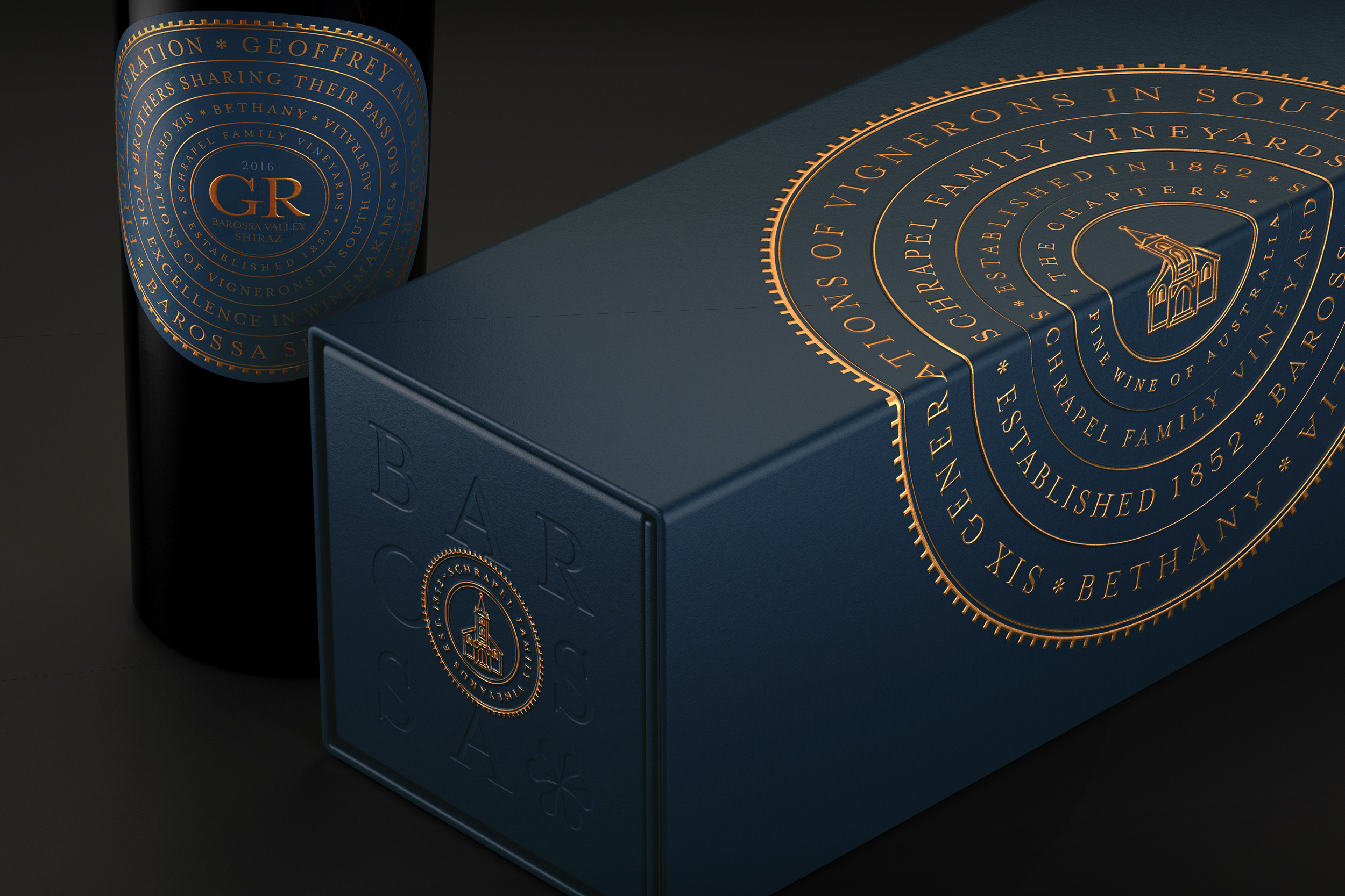 Packaging label design wine label Bethany bethany wines australian wine harcusdesign Harcus gr label le label